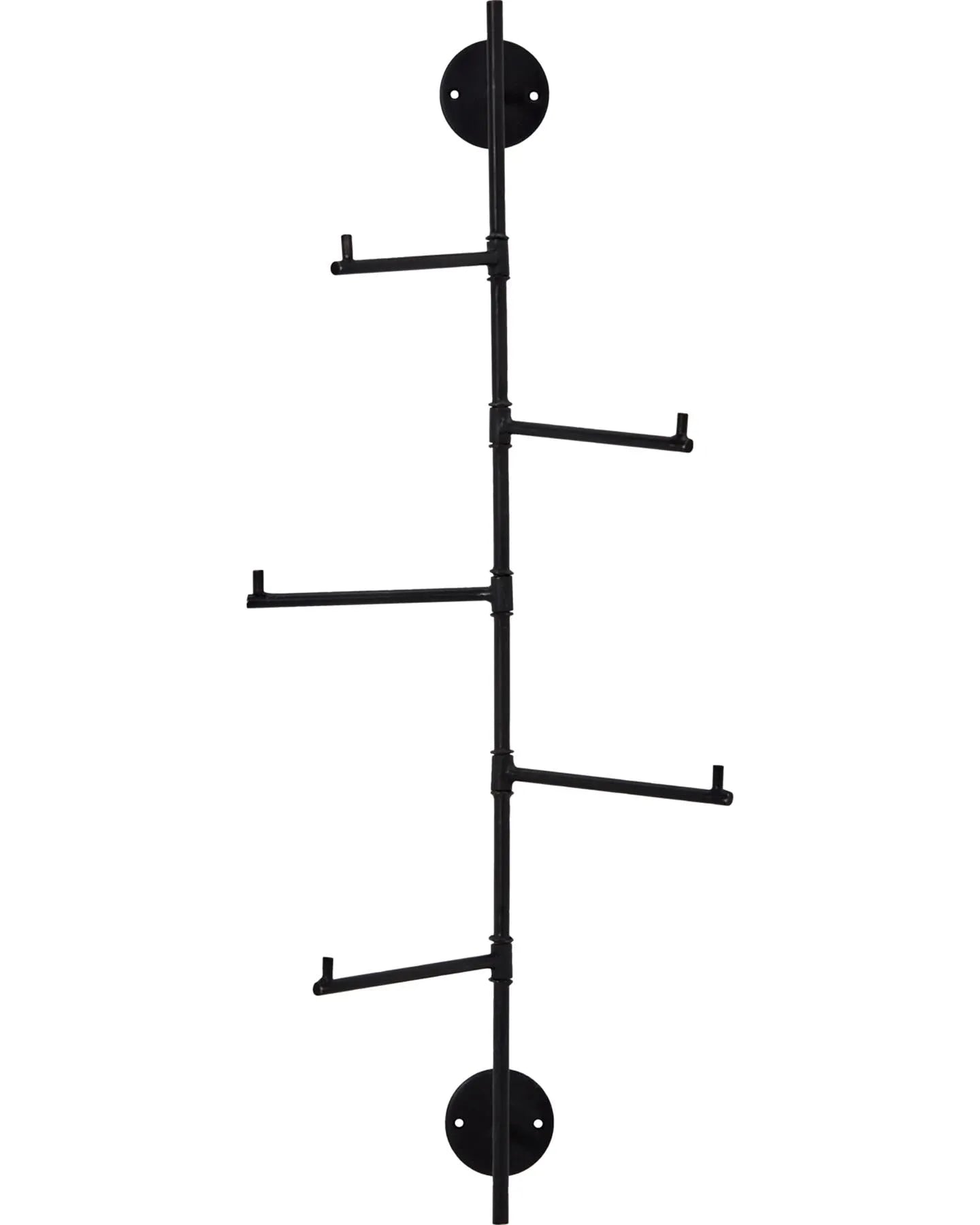Hakenleiste, HDFlex, Schwarz in Schwarz präsentiert im Onlineshop von KAQTU Design AG. Kleiderhaken ist von House Doctor