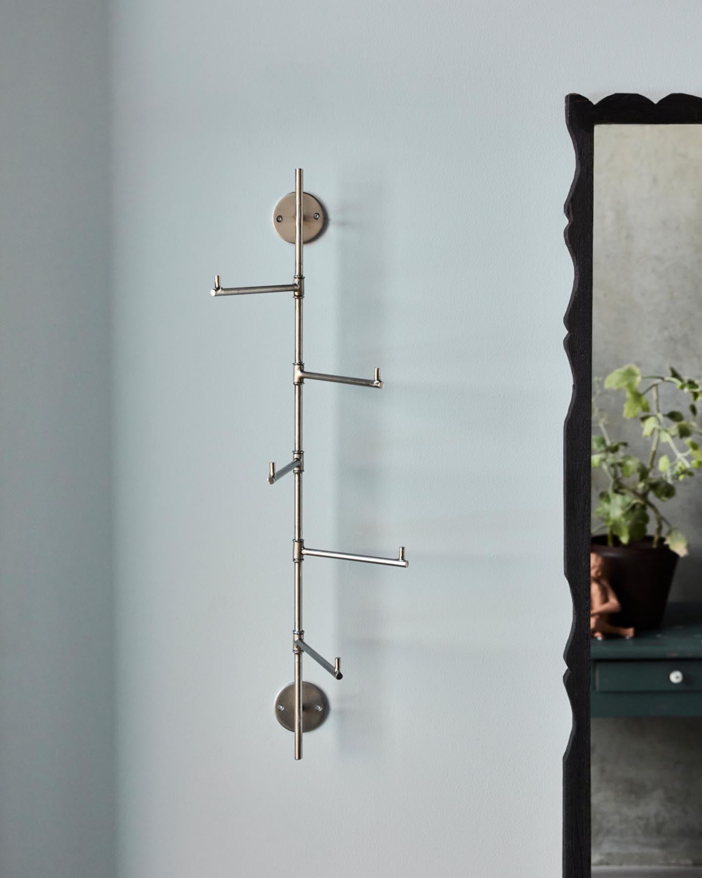 Hakenleiste, HDFlex, Silber-Finish in Silber-Finish präsentiert im Onlineshop von KAQTU Design AG. Kleiderhaken ist von House Doctor