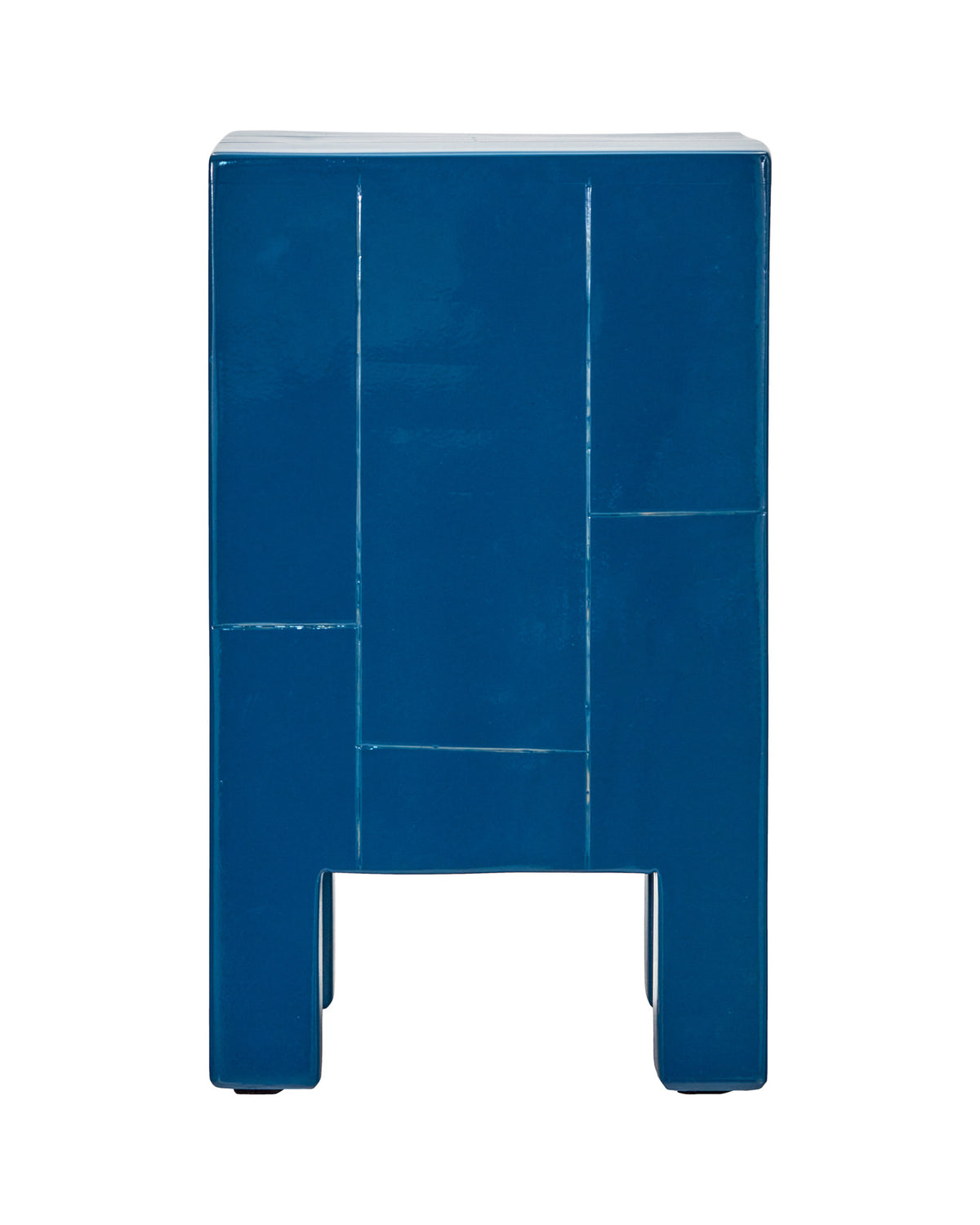 Beistelltisch, HDBrick, Blau in Blau präsentiert im Onlineshop von KAQTU Design AG. Beistelltisch ist von House Doctor