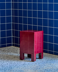 Table d'appoint, hdbrick, rouge