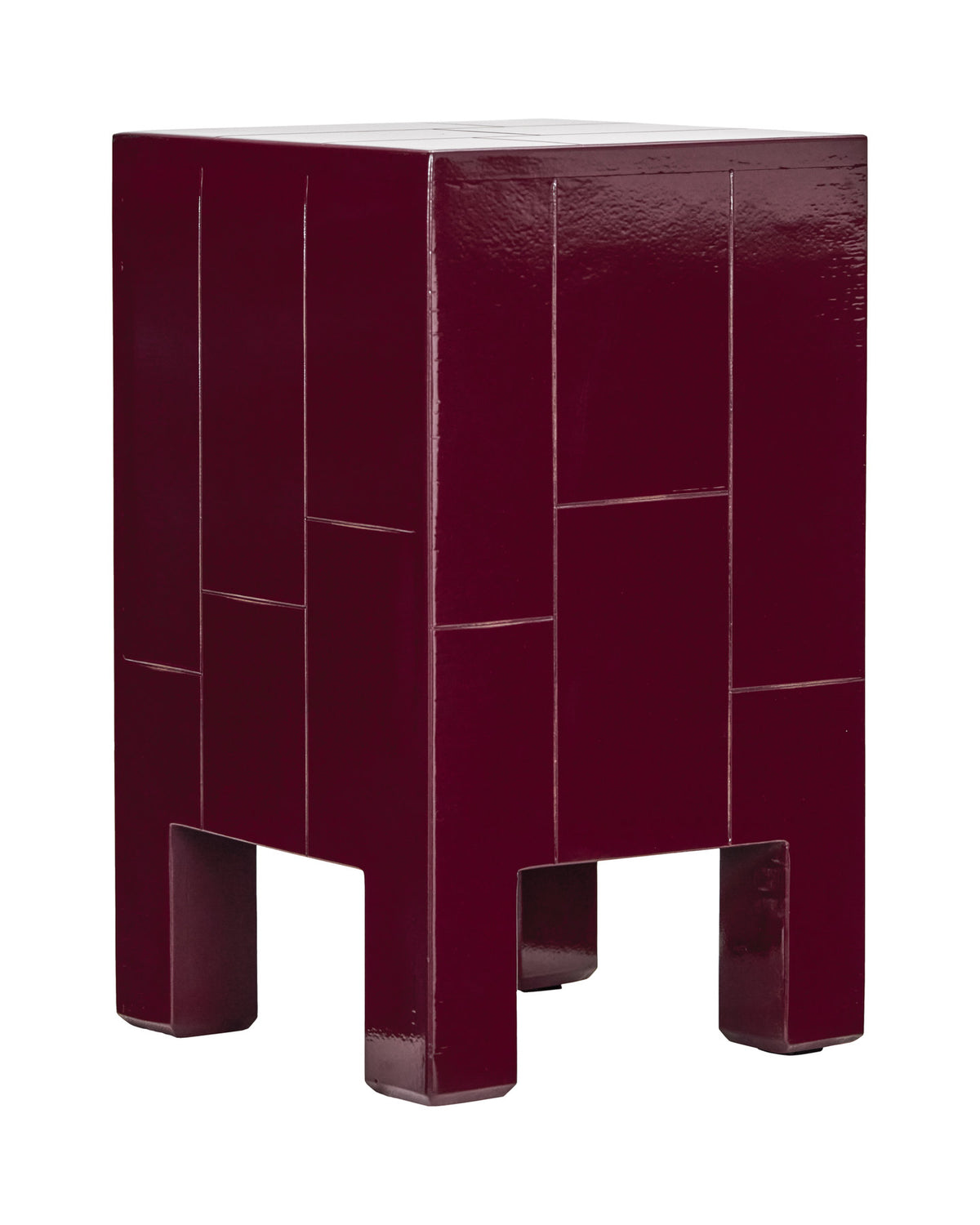 Beistelltisch, HDBrick, Rot in Rot präsentiert im Onlineshop von KAQTU Design AG. Beistelltisch ist von House Doctor
