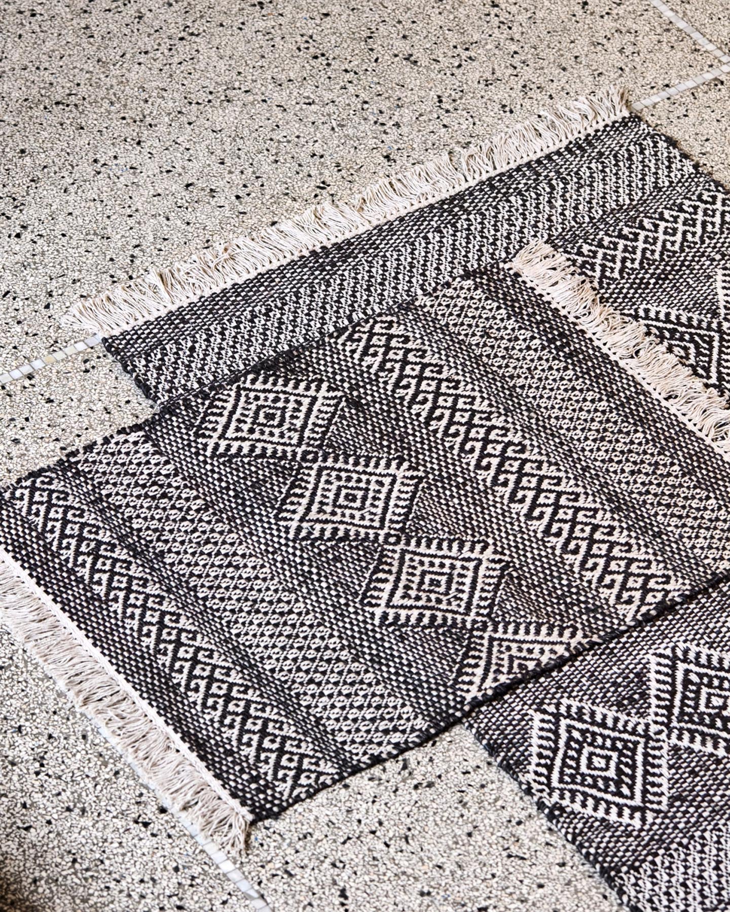 Teppich, HDEthnic, Schwarz;Natur in Schwarz, Natur präsentiert im Onlineshop von KAQTU Design AG. Teppich ist von House Doctor