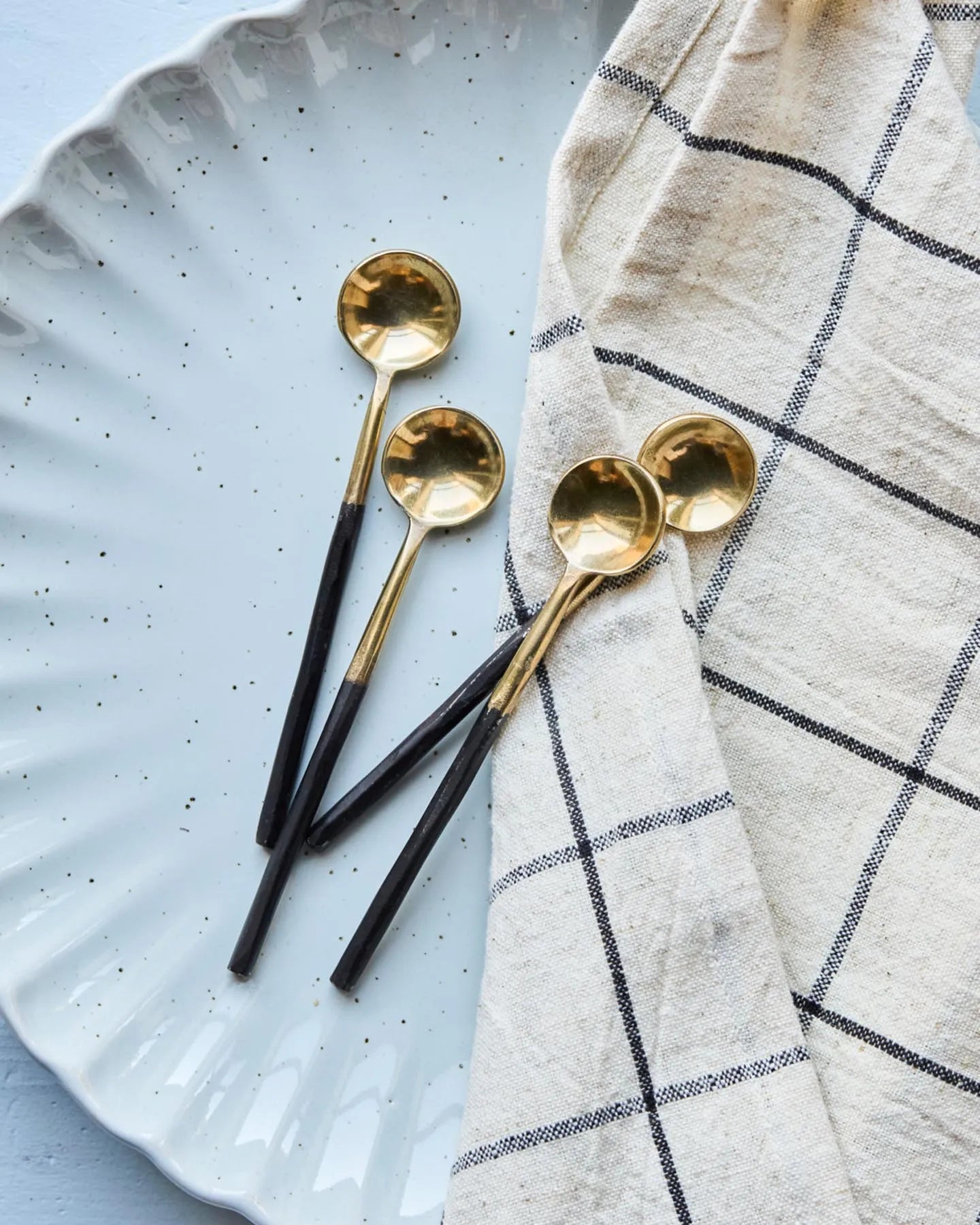 Küchenutensilien, HDSpoon, Antikes Messing in Antikes Messing präsentiert im Onlineshop von KAQTU Design AG. Geschirr ist von House Doctor