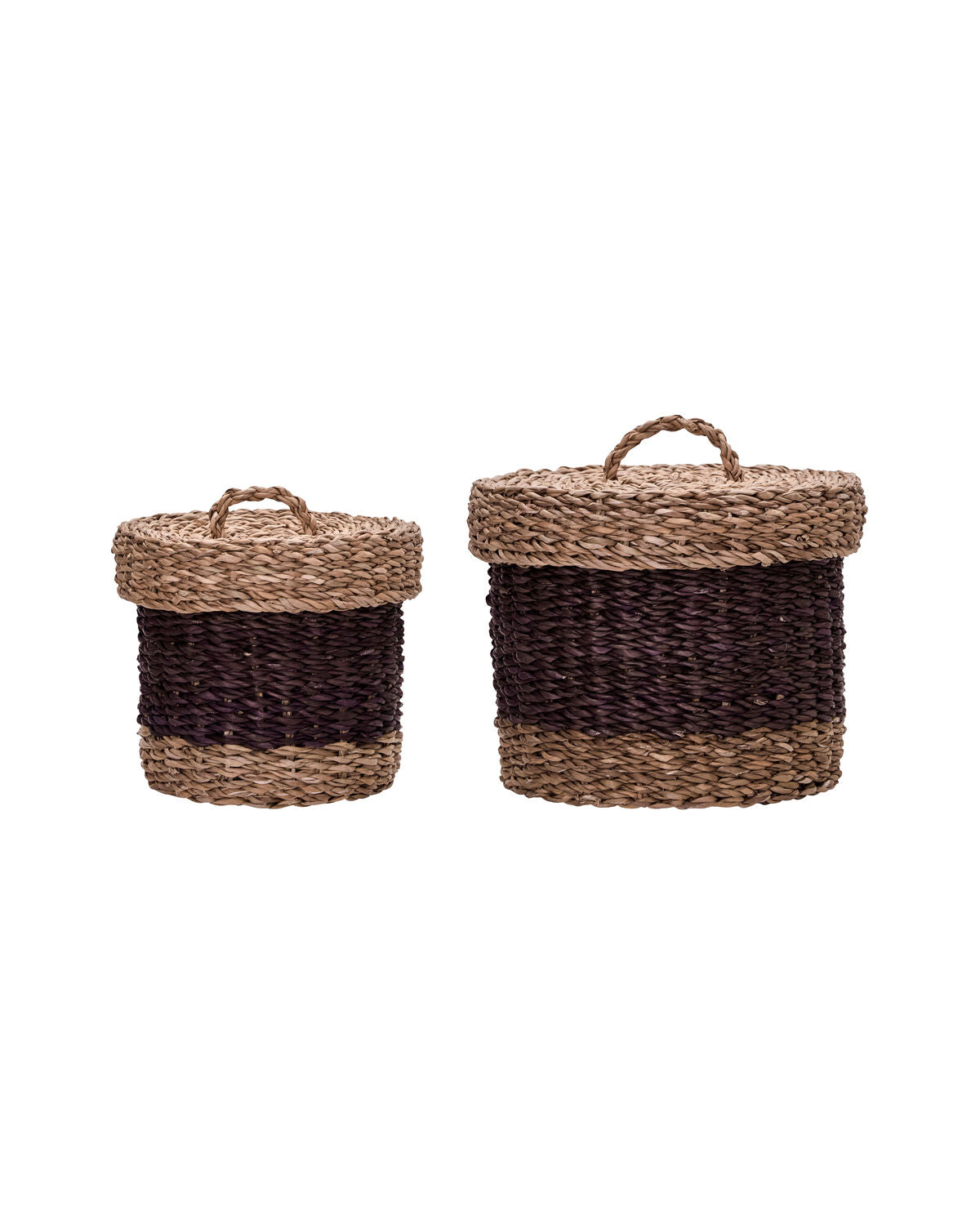 Aufbewahrungskörbe, HDRangi, Pflaume in Pflaume präsentiert im Onlineshop von KAQTU Design AG. Aufbewahrungskorb ist von House Doctor
