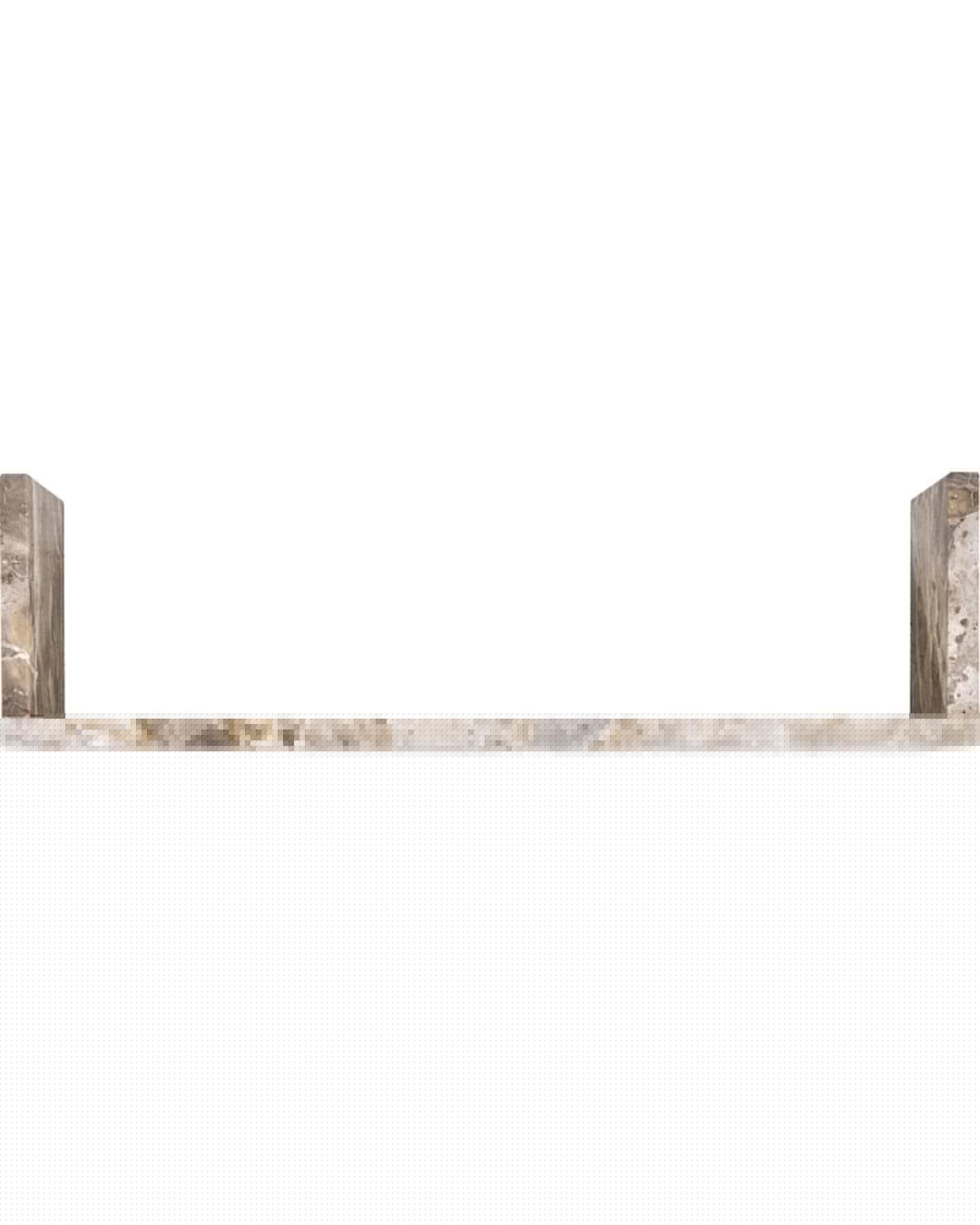 Regal, HDMarr, Beiger Marmor in Beiger Marmor präsentiert im Onlineshop von KAQTU Design AG. Wandregal ist von House Doctor