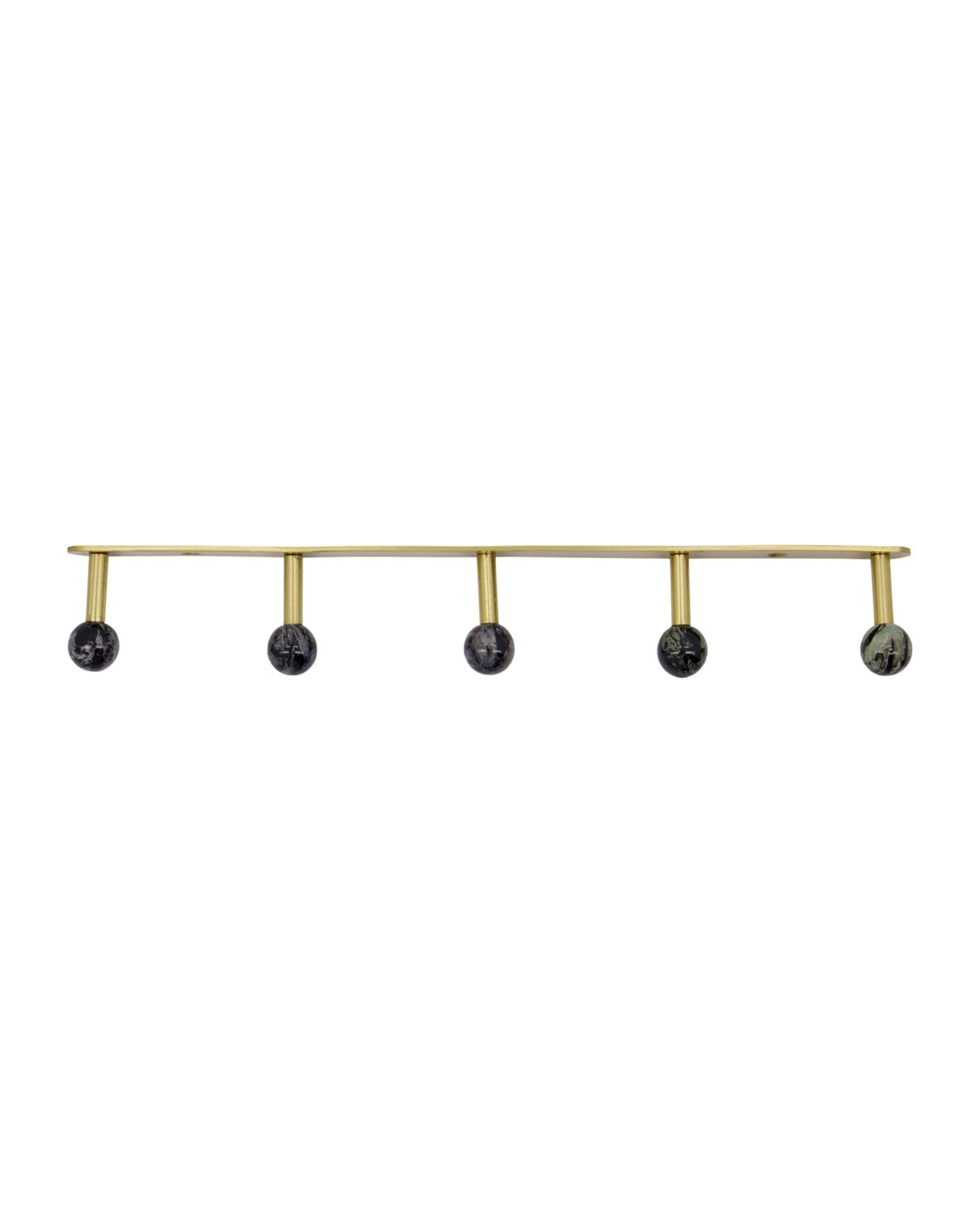 Rack, HDBall, Schwarz in Schwarz präsentiert im Onlineshop von KAQTU Design AG. Kleiderhaken ist von House Doctor