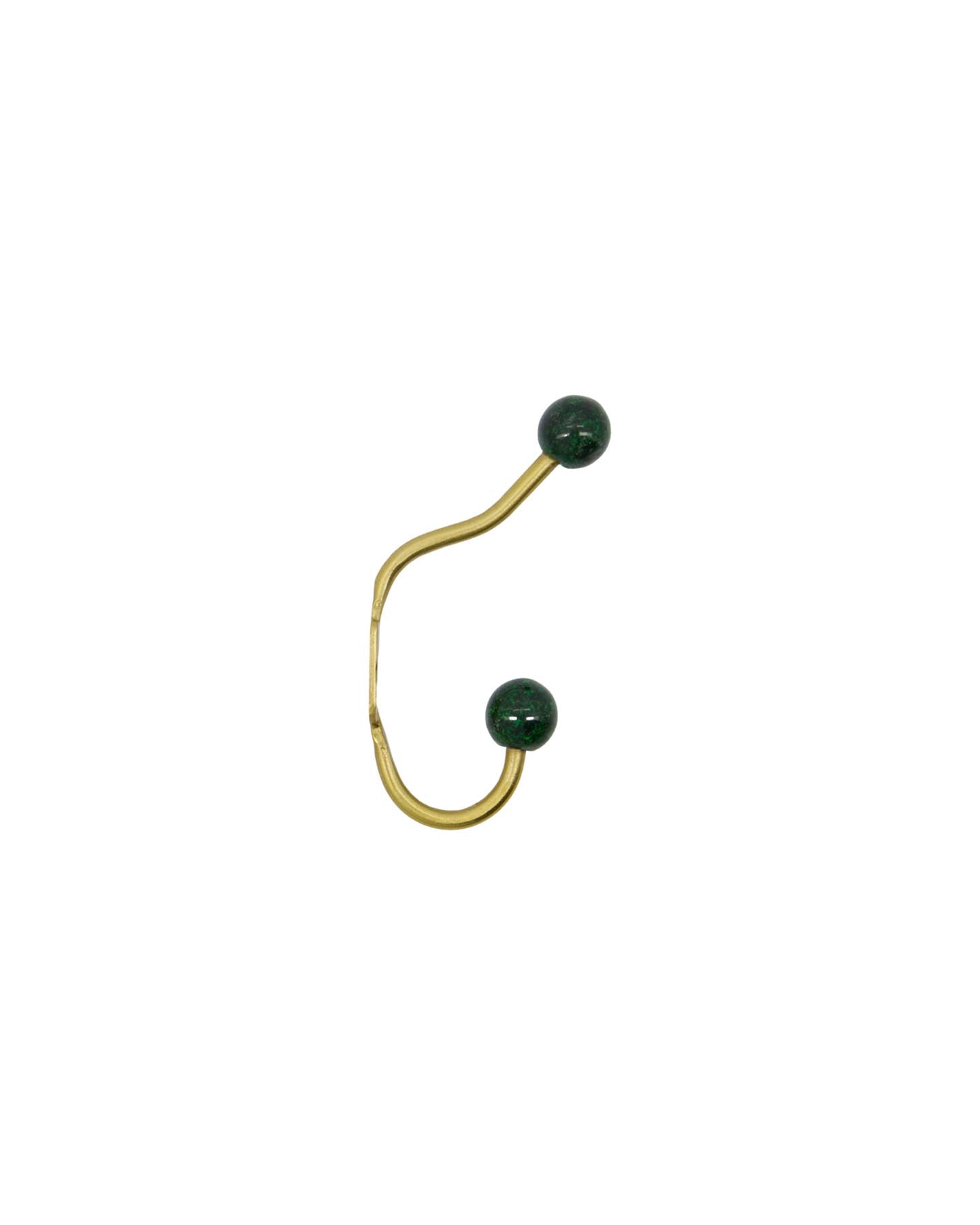 Haken, HDBall, Grün in Grün präsentiert im Onlineshop von KAQTU Design AG. Kleiderhaken ist von House Doctor