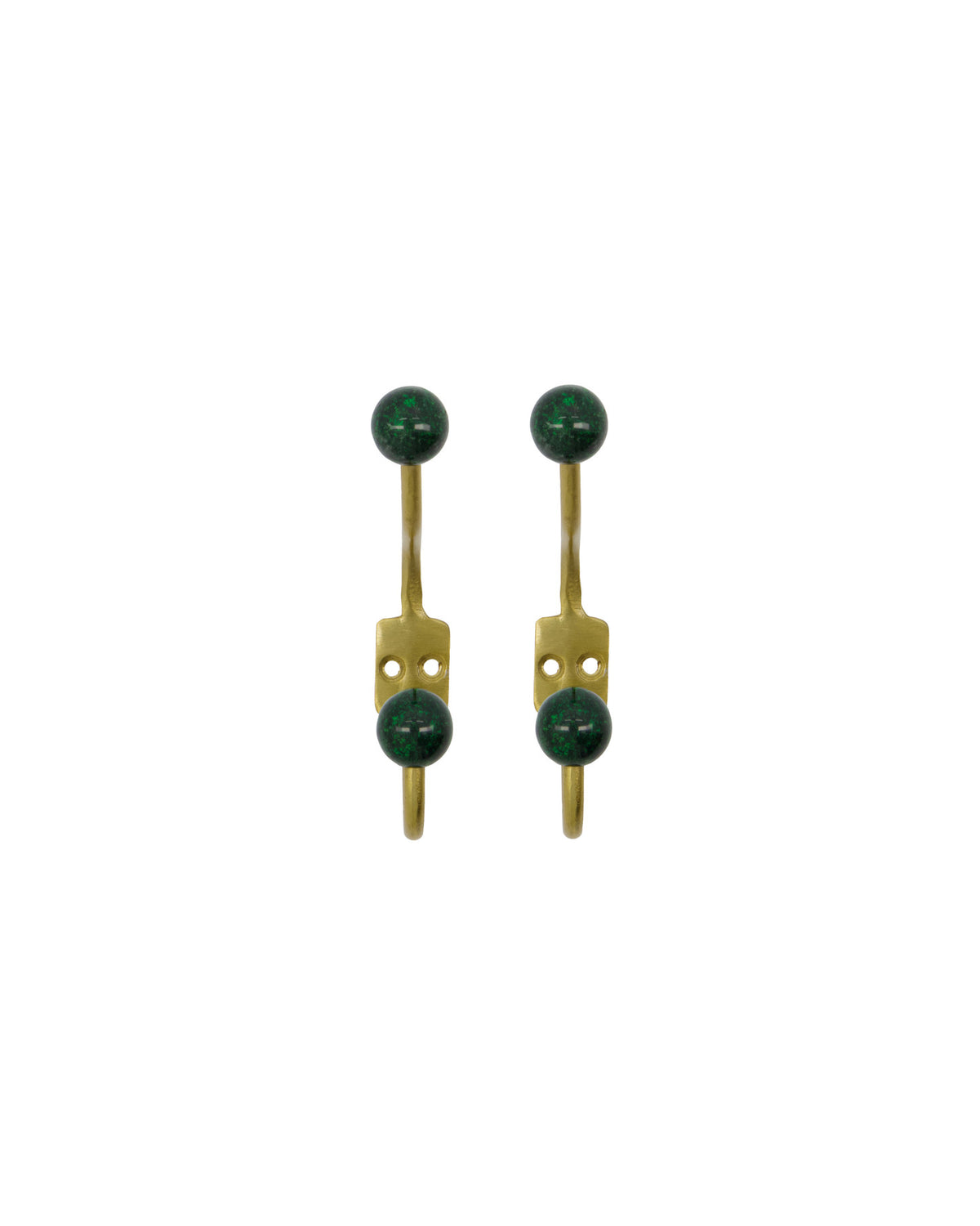 Haken, HDBall, Grün in Grün präsentiert im Onlineshop von KAQTU Design AG. Kleiderhaken ist von House Doctor