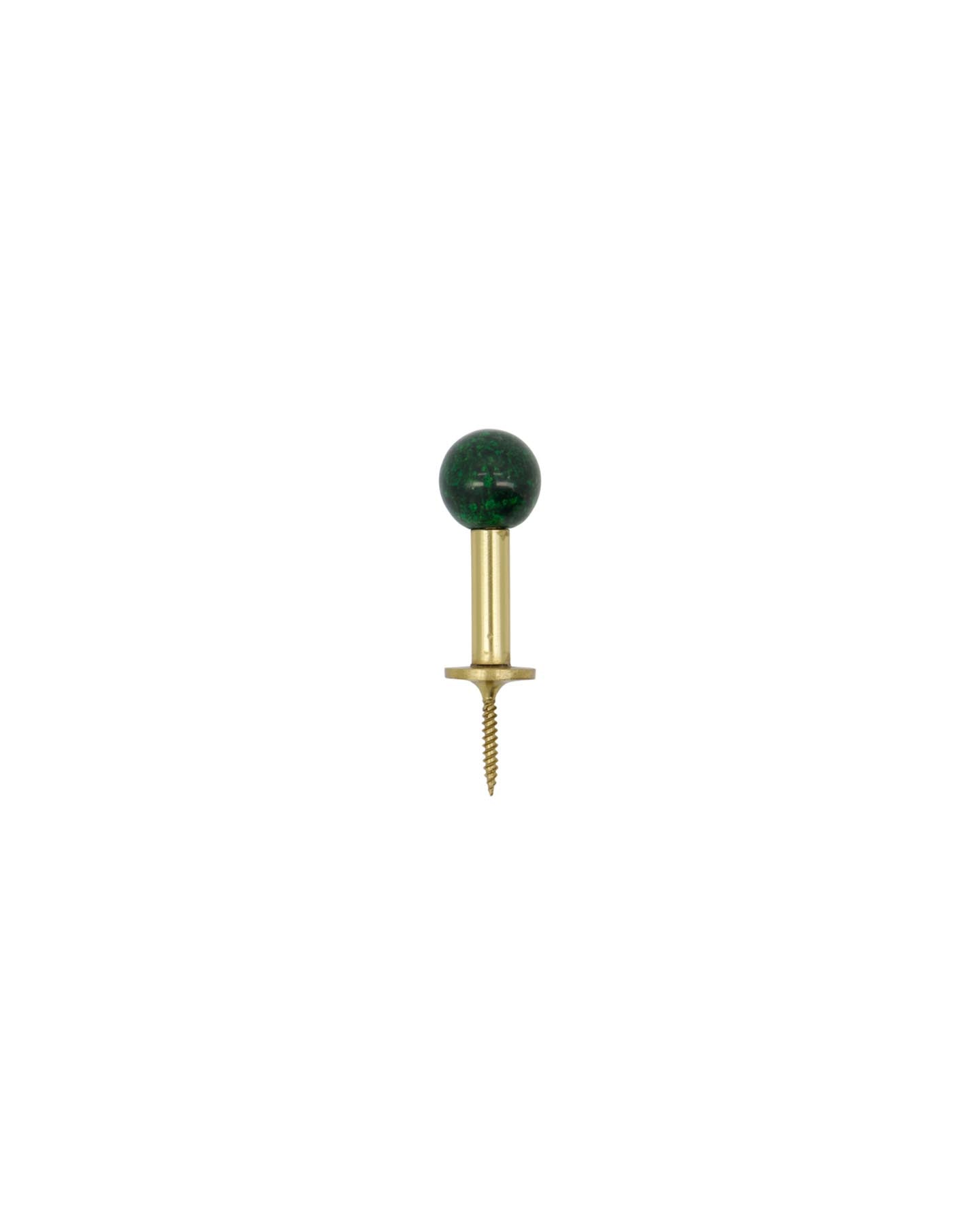 Haken, HDBall, Grün in Grün präsentiert im Onlineshop von KAQTU Design AG. Kleiderhaken ist von House Doctor