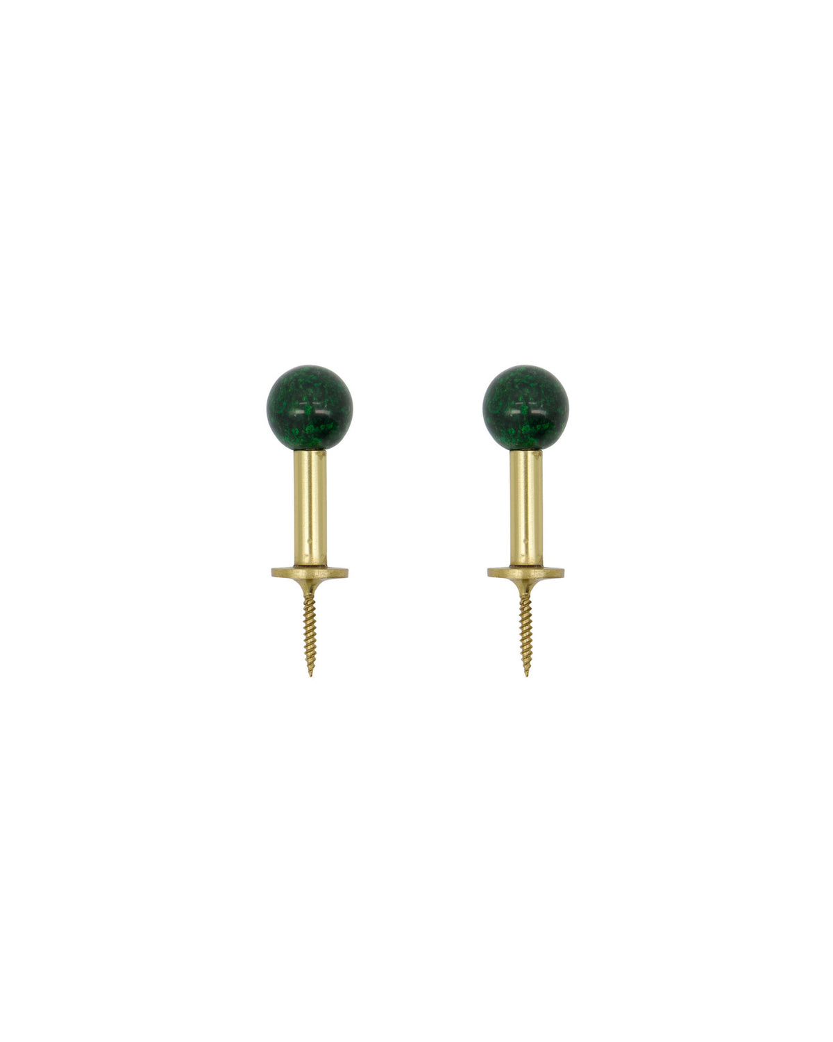 Haken, HDBall, Grün in Grün präsentiert im Onlineshop von KAQTU Design AG. Kleiderhaken ist von House Doctor