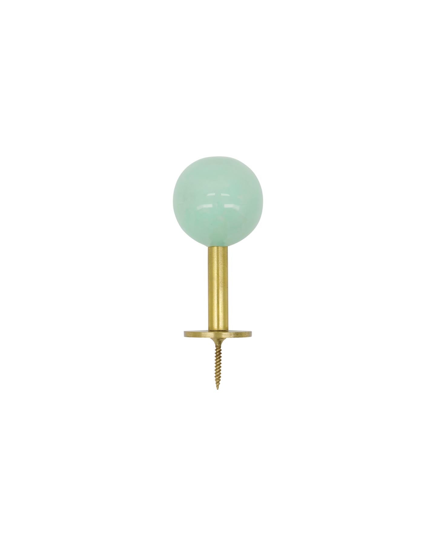 Haken, HDBall, Aqua in Aqua präsentiert im Onlineshop von KAQTU Design AG. Kleiderhaken ist von House Doctor