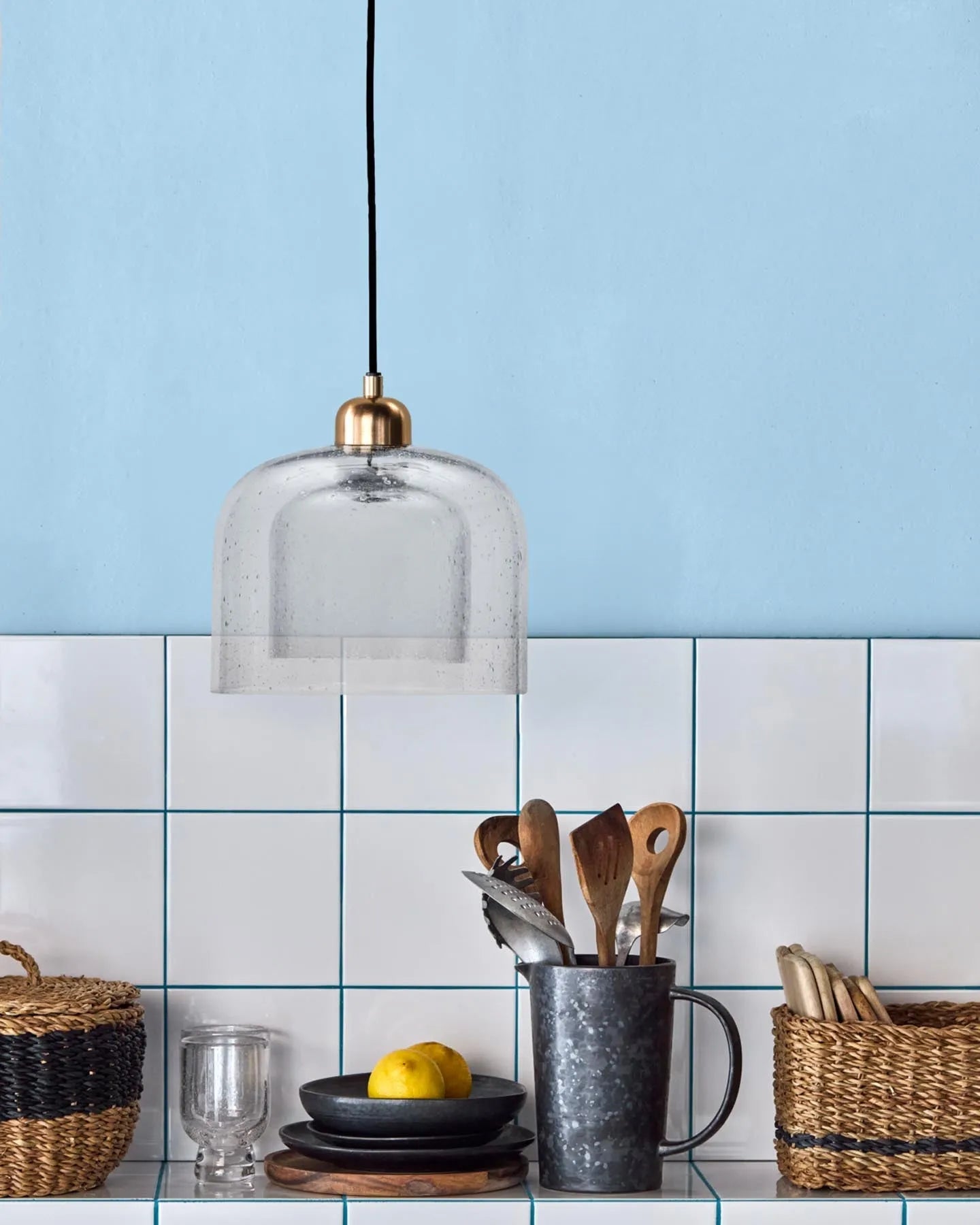 Lampe, HDBell, Klar in Klar präsentiert im Onlineshop von KAQTU Design AG. Pendelleuchte ist von House Doctor