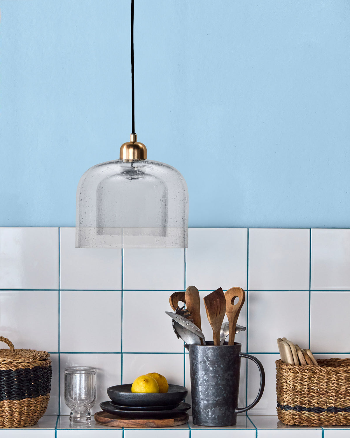 Lampe, HDBell, Klar in Klar präsentiert im Onlineshop von KAQTU Design AG. Pendelleuchte ist von House Doctor