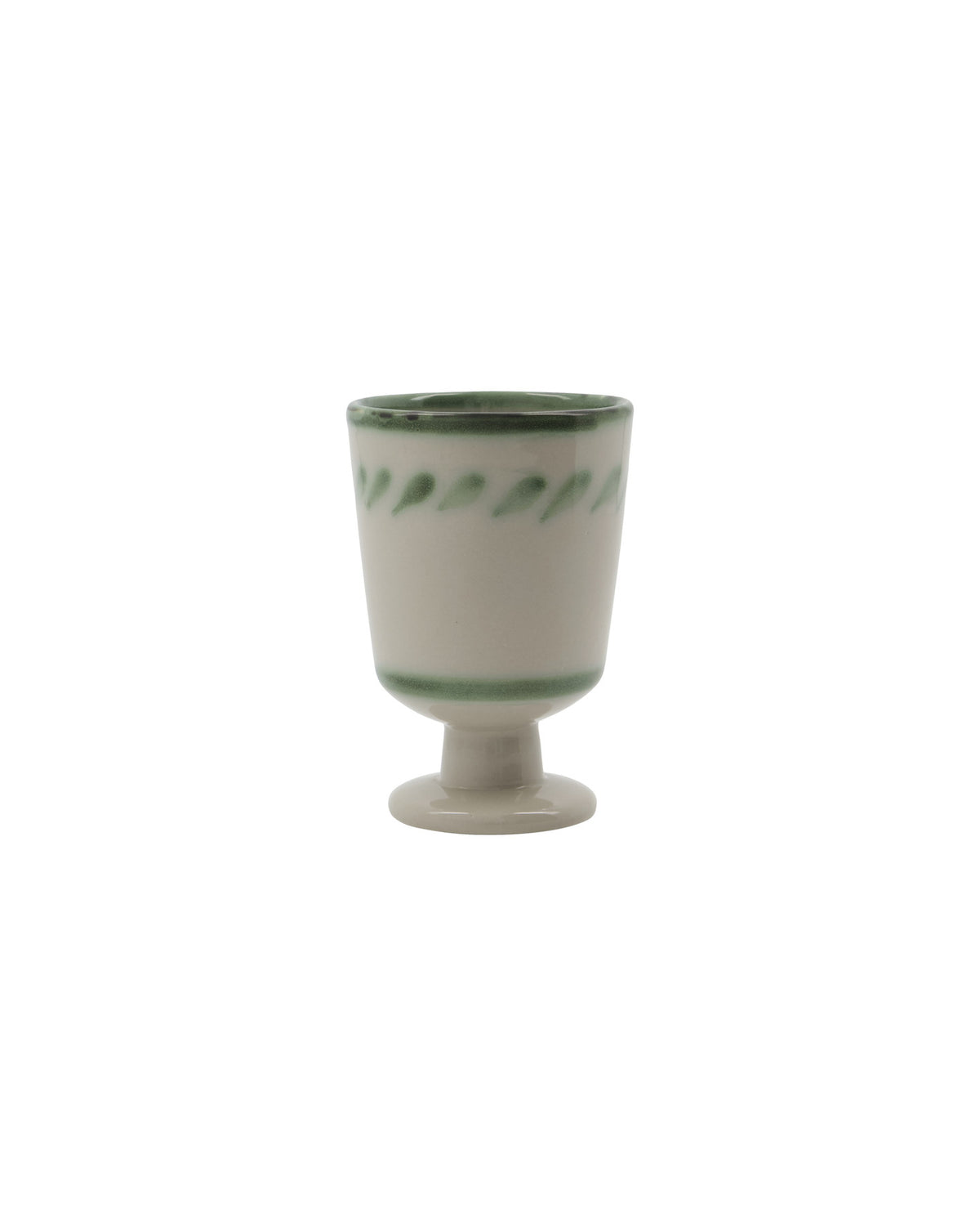 Tasse, HDDiva, Off-White,Grün in Off-White, Grün präsentiert im Onlineshop von KAQTU Design AG. Kanne ist von House Doctor