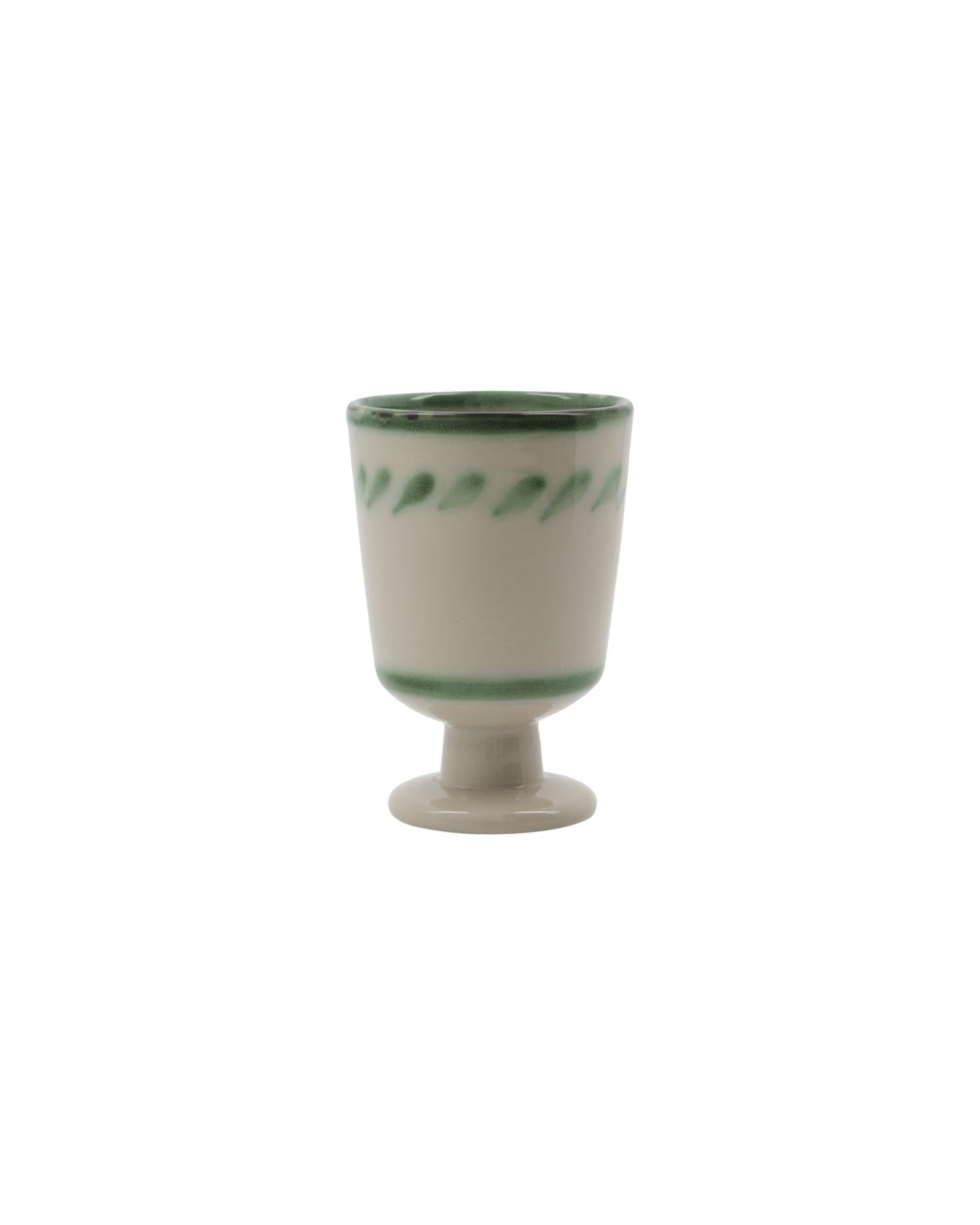 Tasse, HDDiva, Off-White;Grün in Off-White, Grün präsentiert im Onlineshop von KAQTU Design AG. Kanne ist von House Doctor