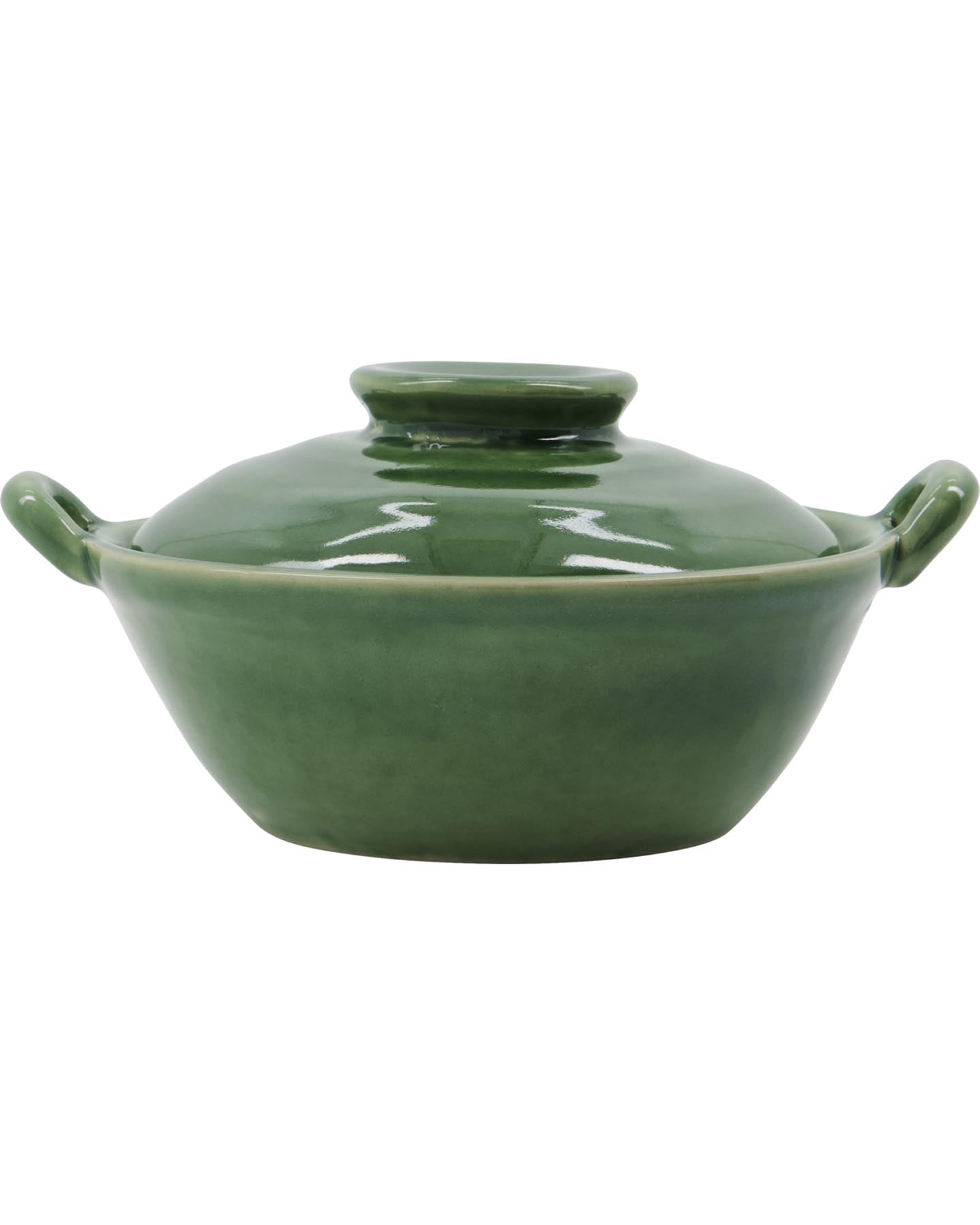 Glass with lid, Hddiva, green