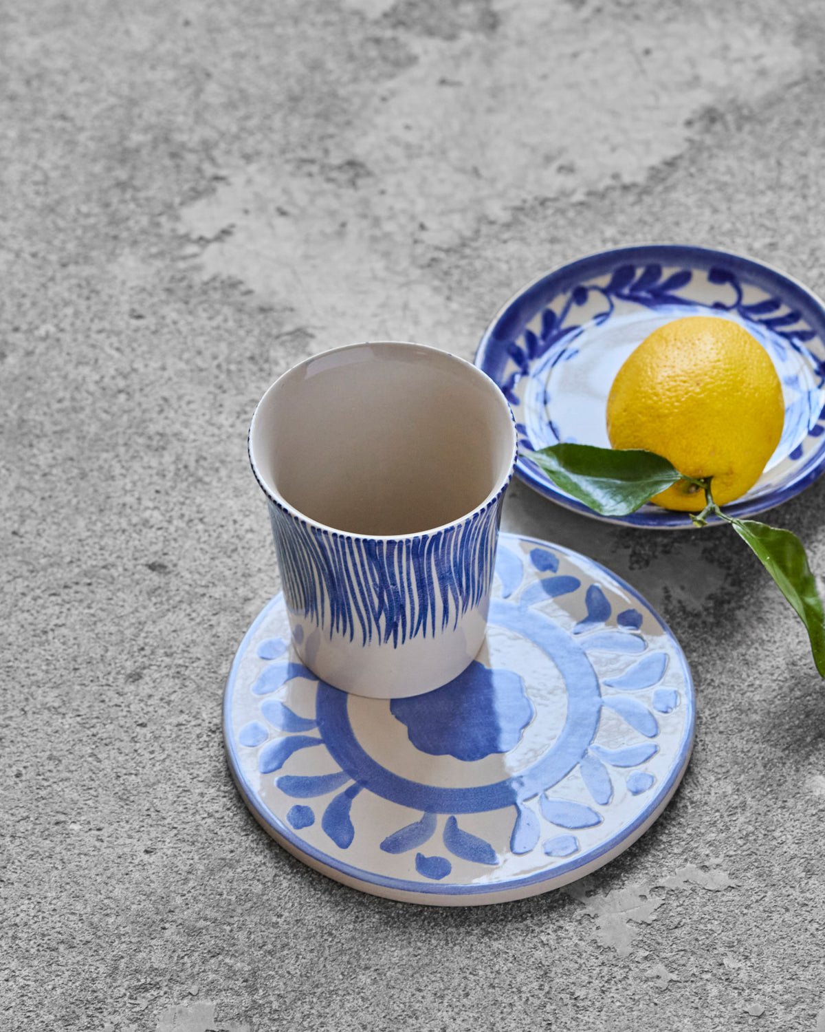 Tasse, HDDiva, Blau in Blau präsentiert im Onlineshop von KAQTU Design AG. Kanne ist von House Doctor