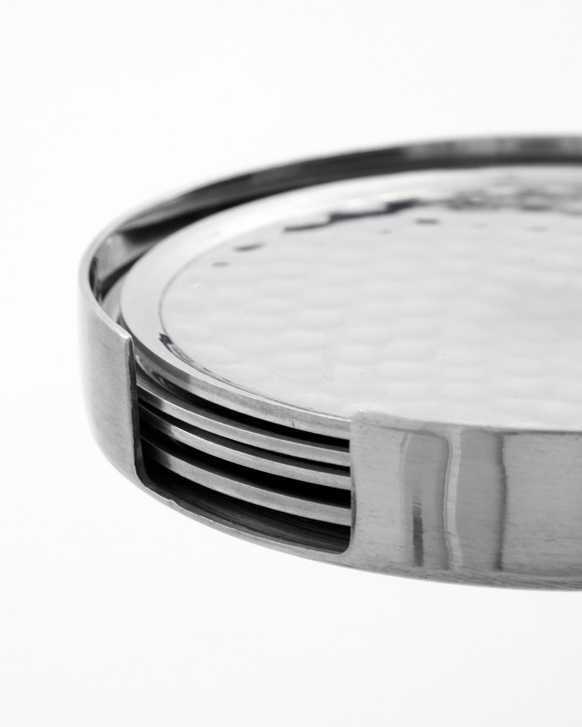 Coasters, HDCoaster, Silber-Finish in Silberfarben präsentiert im Onlineshop von KAQTU Design AG. Weinzubehör ist von House Doctor