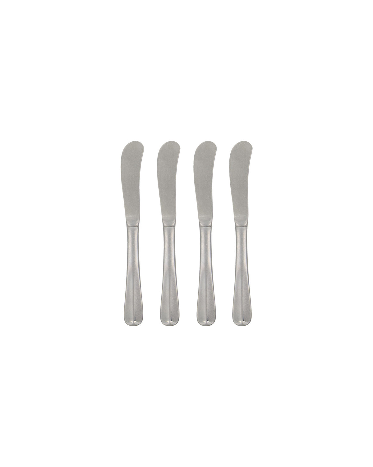 Buttermesser HDMora aus glattem Edelstahl in Silber-Finish, Küchenmesser von House Doctor