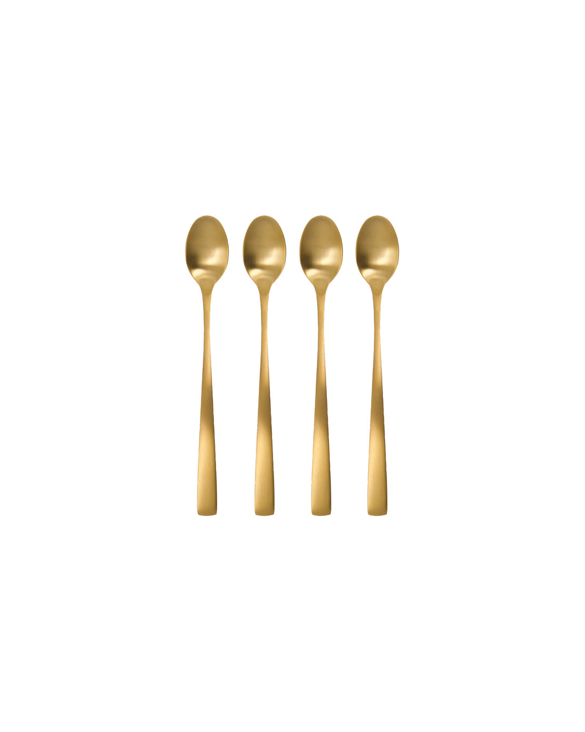 Goldfarbener langer Löffel aus Edelstahl, Serie HDGolden von House Doctor;Goldfarbener langer Löffel aus Edelstahl, Serie HDGolden von House Doctor;Goldfarbener langer Löffel aus Edelstahl, Serie HDGolden von House Doctor
