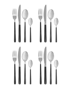 Cutlery Set, HDOx, Black;Silver