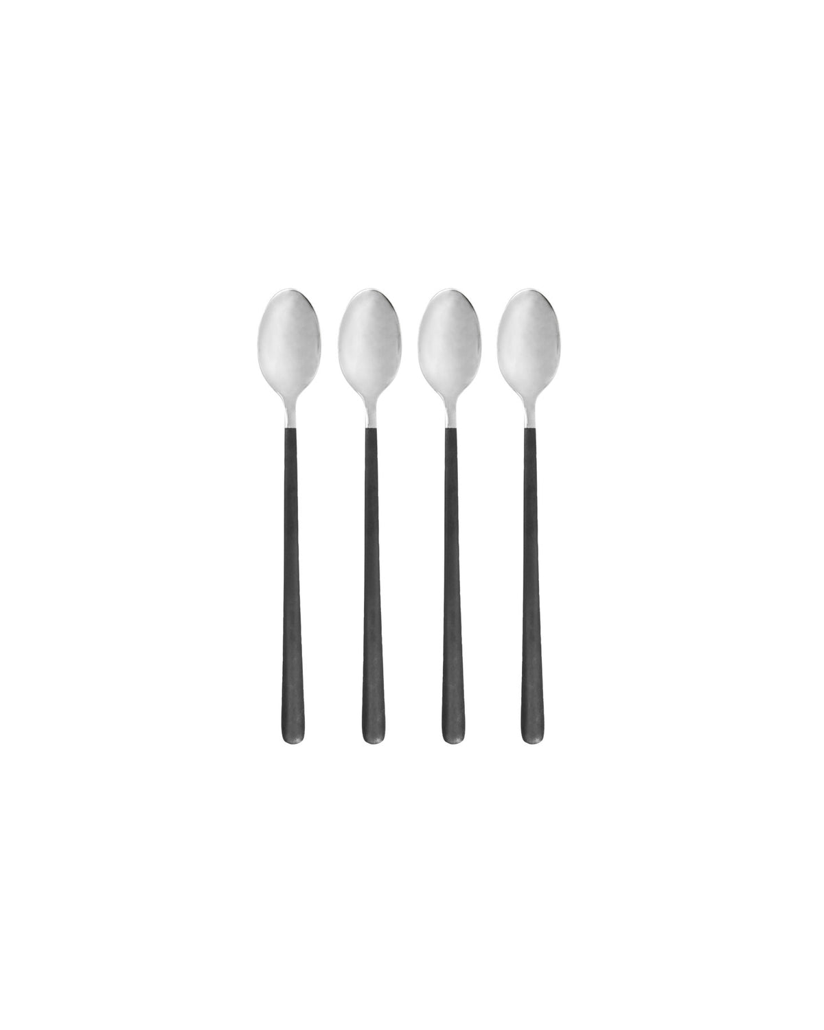 Langer Löffel, HDOx, Schwarz,Silber in Schwarz, Silber präsentiert im Onlineshop von KAQTU Design AG. Löffel ist von House Doctor