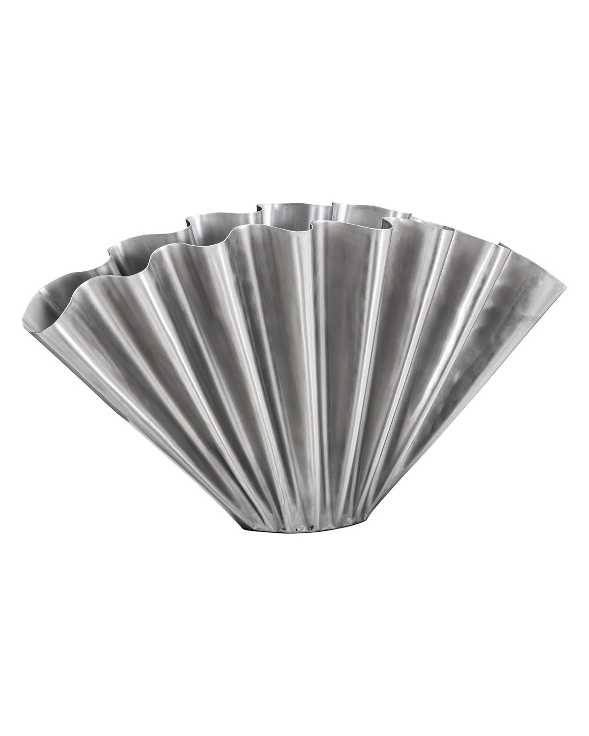 Vase, HDFlood, Gebürstetes Silber-Finish in Gebürstetes Silber-Finish präsentiert im Onlineshop von KAQTU Design AG. Vase ist von House Doctor