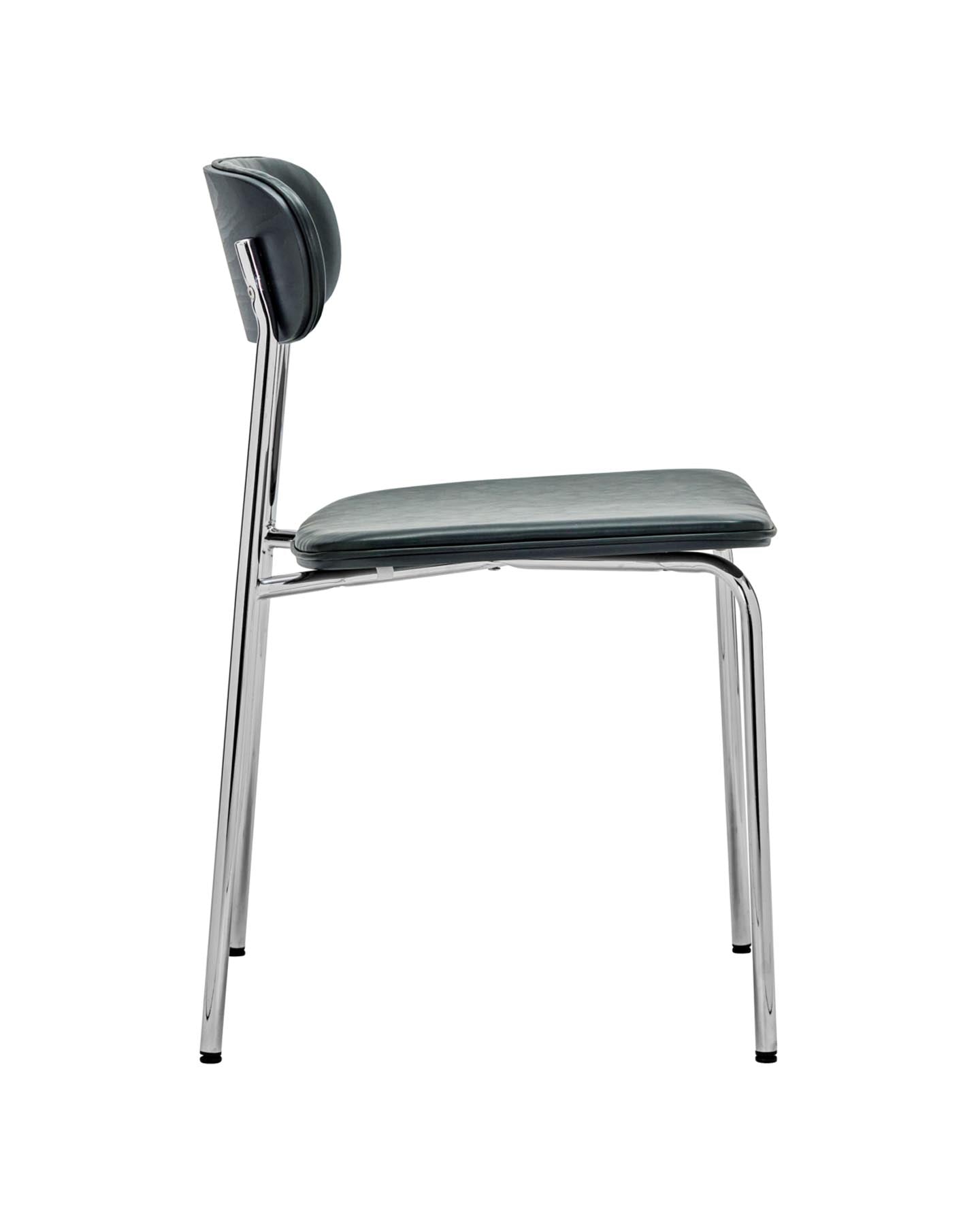 Stuhl, HDPova, Crome;Dunkelgrün in Crome, Dunkelgrün präsentiert im Onlineshop von KAQTU Design AG. Stuhl ist von House Doctor