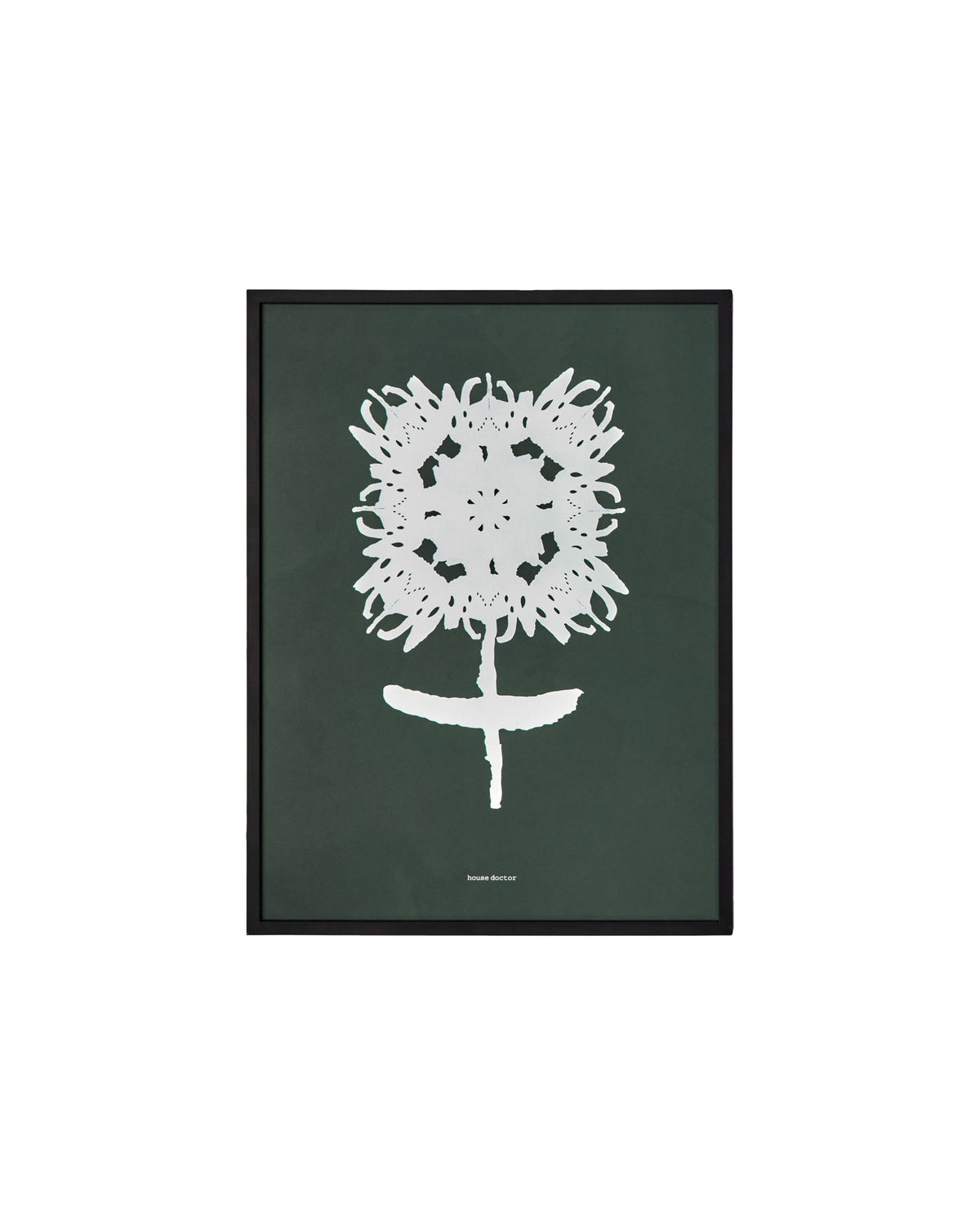 Wandobjekt, HDTale, Dunkelgrün;Weiss in Dunkelgrün, Weiß präsentiert im Onlineshop von KAQTU Design AG. Wanddeko ist von House Doctor