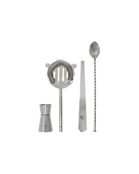 Bar-Zubehör, HDKett, Silber-Finish