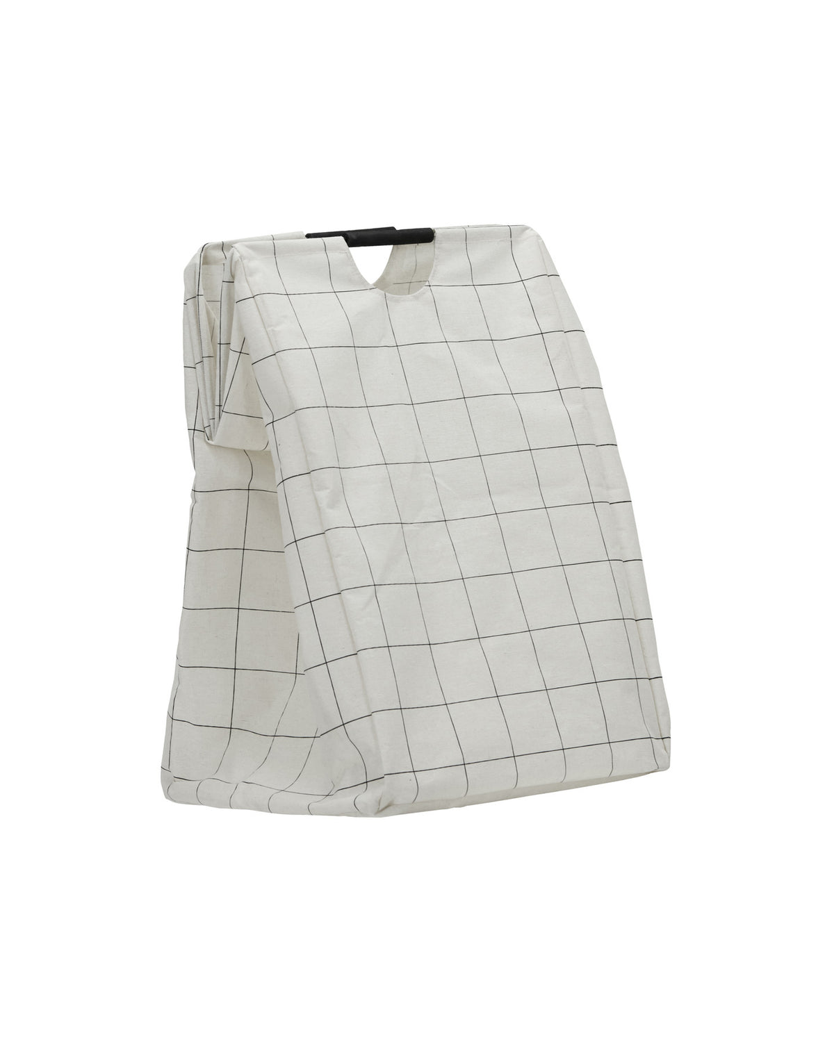 Wäschesack, HDSquares, Weiß in White präsentiert im Onlineshop von KAQTU Design AG. Wäschekorb ist von House Doctor
