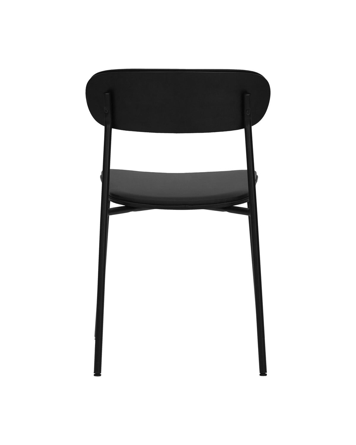 Stuhl, HDPova, Schwarz in Black präsentiert im Onlineshop von KAQTU Design AG. Stuhl ist von House Doctor
