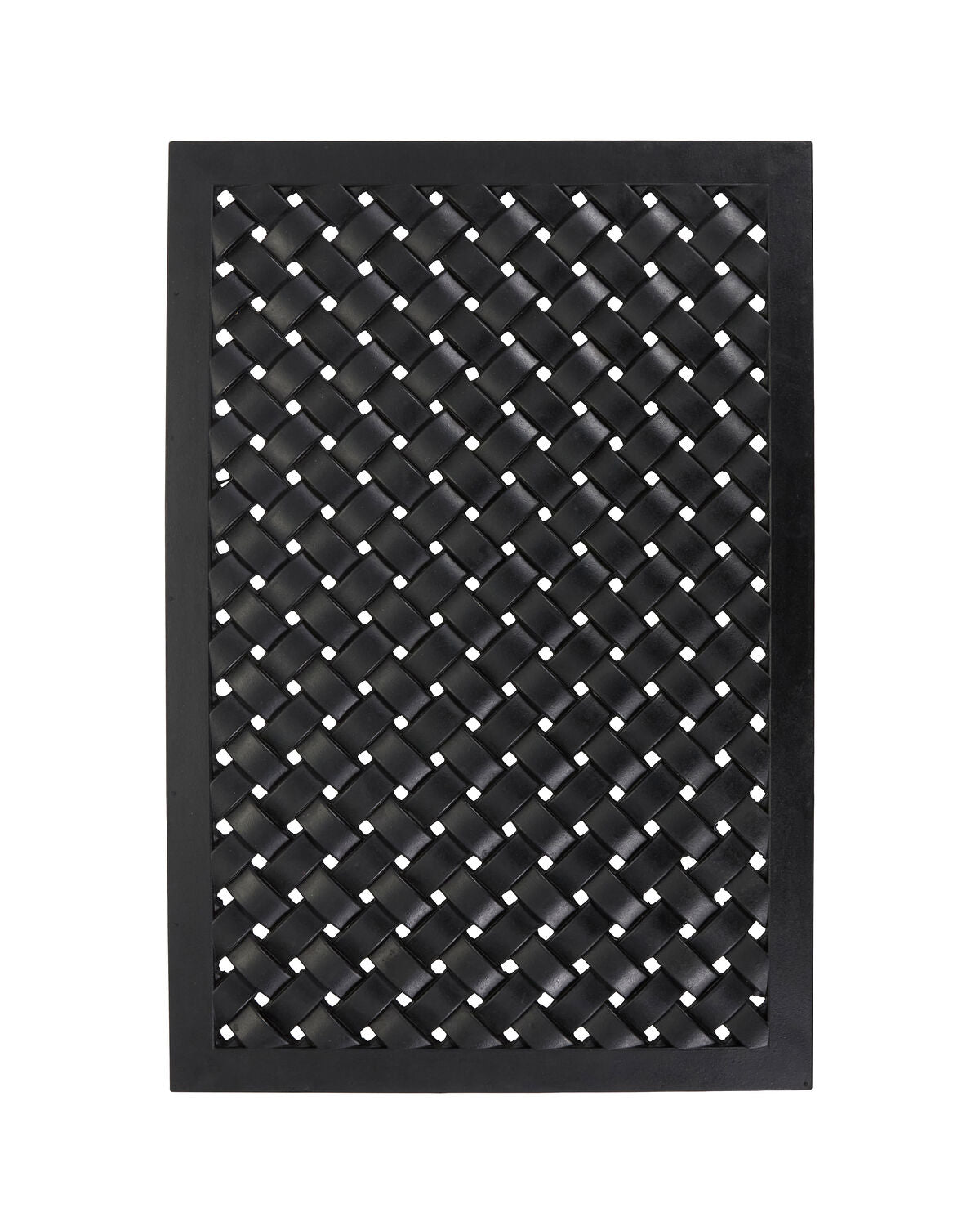 Fußmatte, HDBraid, Schwarz in Black präsentiert im Onlineshop von KAQTU Design AG. Fussmatte ist von House Doctor