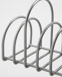 Organizer, HDPampi, Brushed Silver Finish
