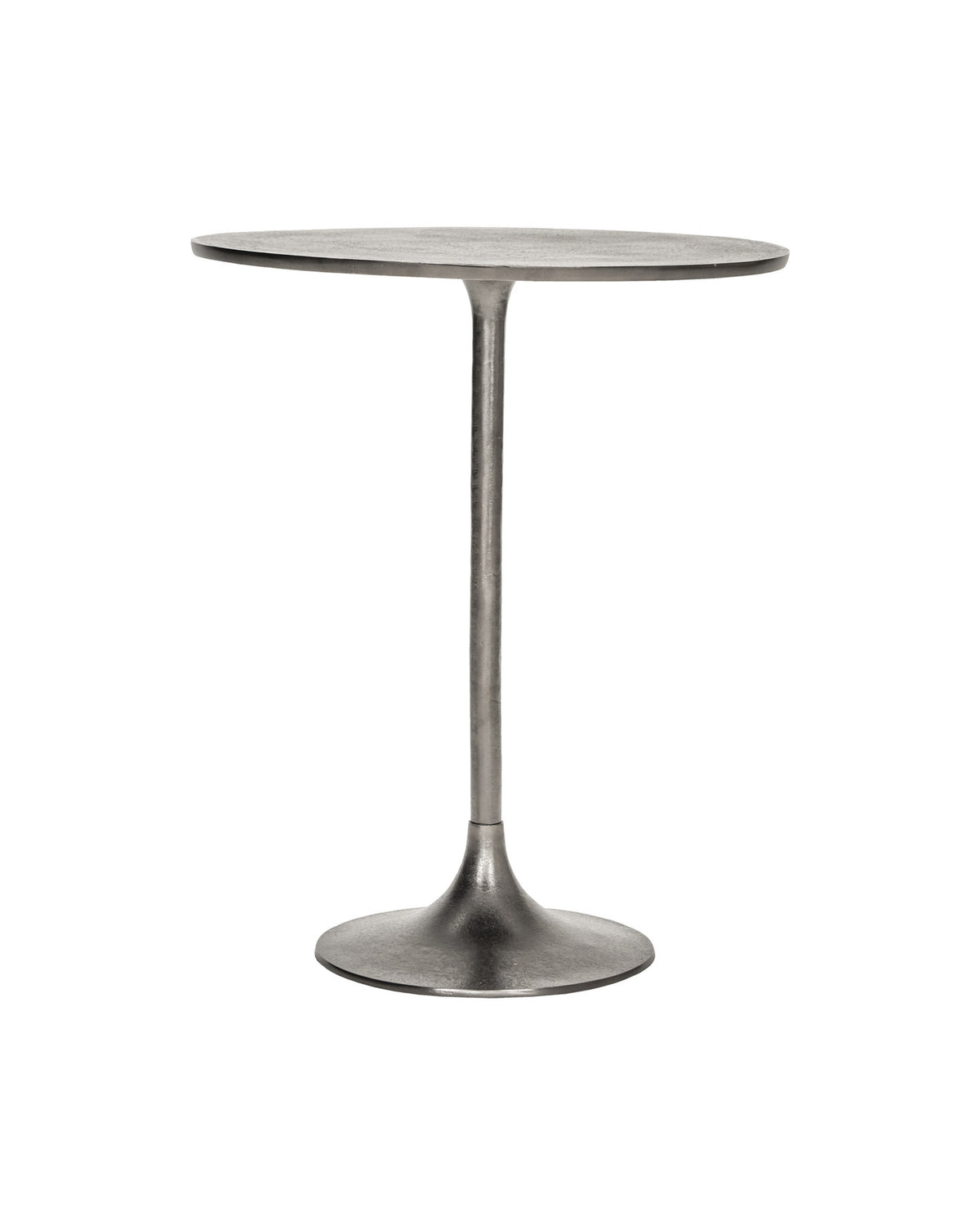 Café-Tisch, HDPan, Silber-Finish in Silberfarben präsentiert im Onlineshop von KAQTU Design AG. Esstisch ist von House Doctor