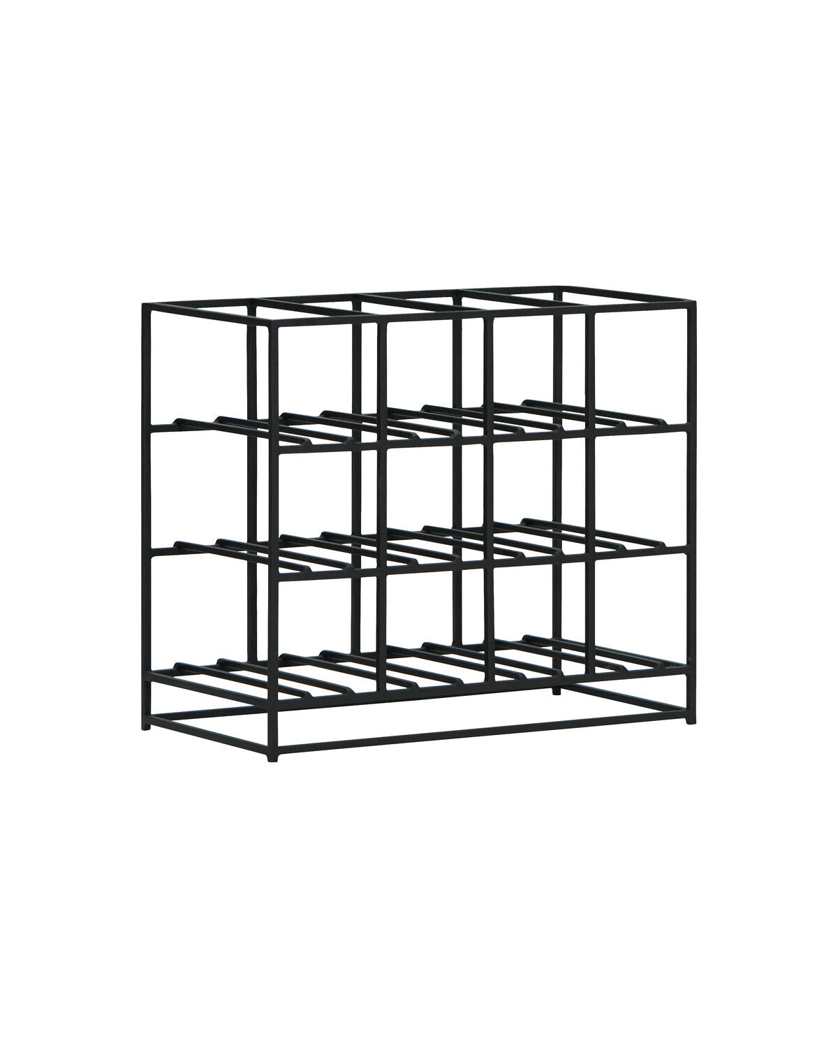 Weinregal, HD12, Schwarz in Black präsentiert im Onlineshop von KAQTU Design AG. Weinregal ist von House Doctor