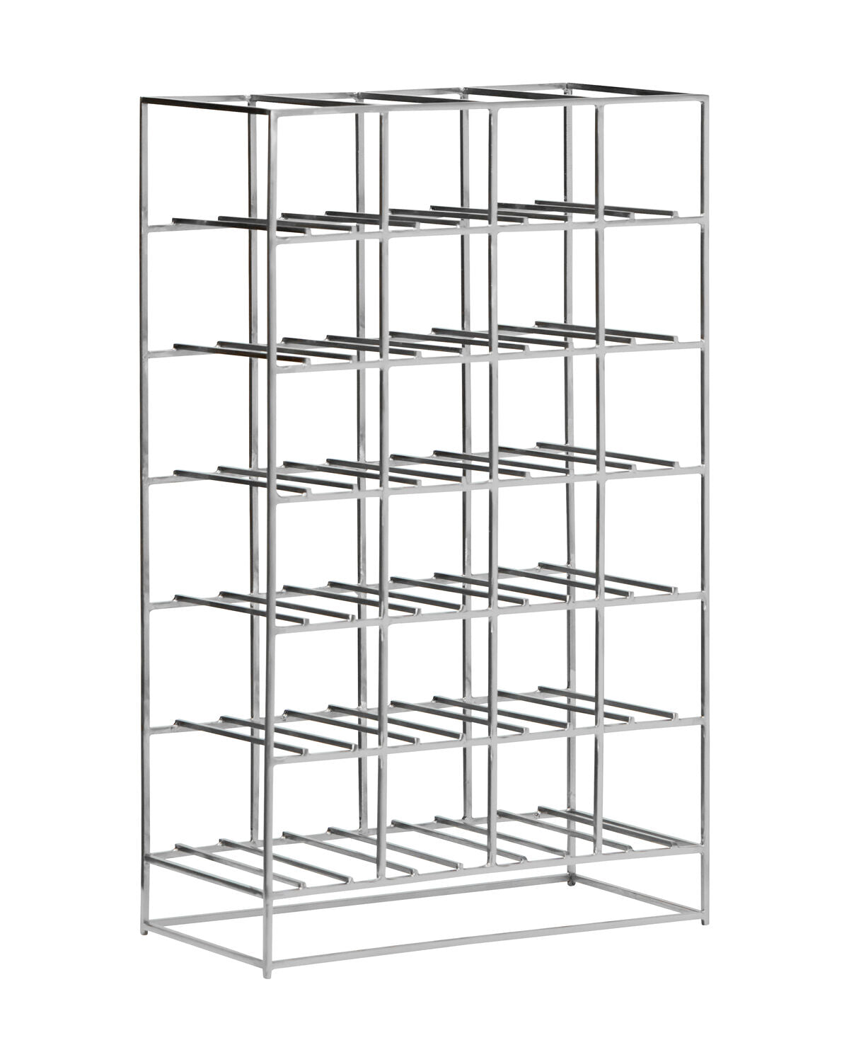 Weinregal, HD24, Silber-Finish in Silver finish präsentiert im Onlineshop von KAQTU Design AG. Weinregal ist von House Doctor