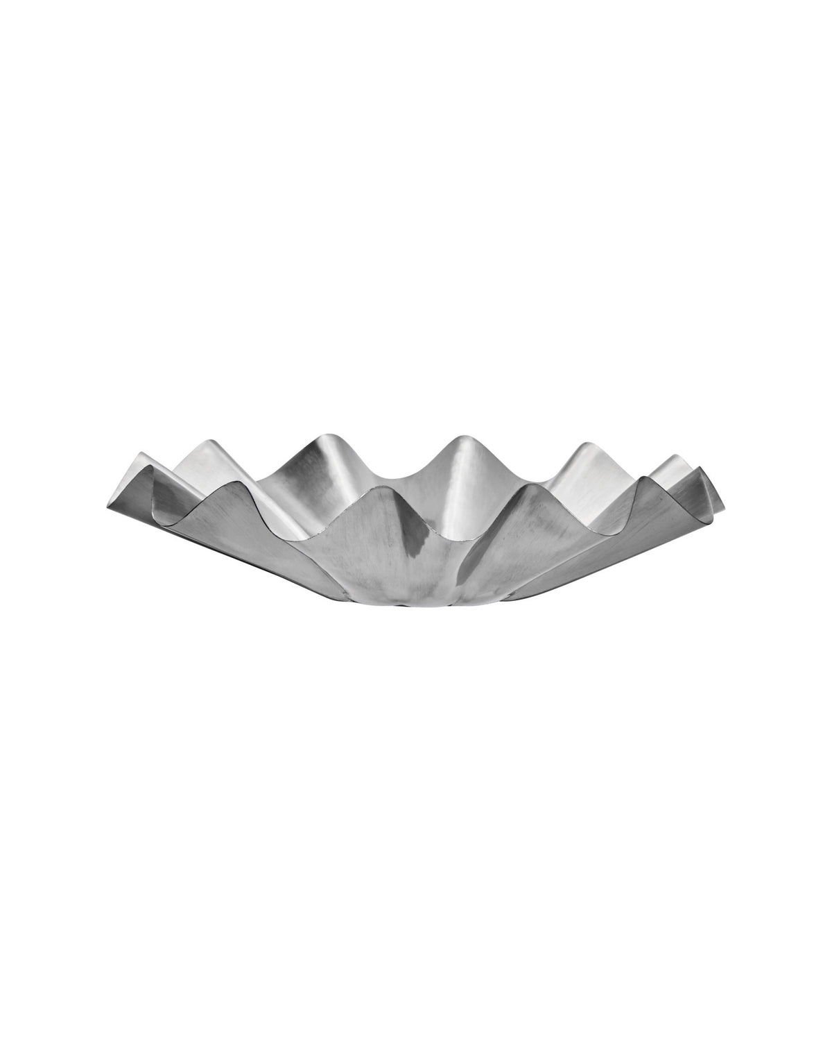 Schüssel, HDFlood, Gebürstetes Silber-Finish in Gebürstetes Silber-Finish präsentiert im Onlineshop von KAQTU Design AG. Vase ist von House Doctor