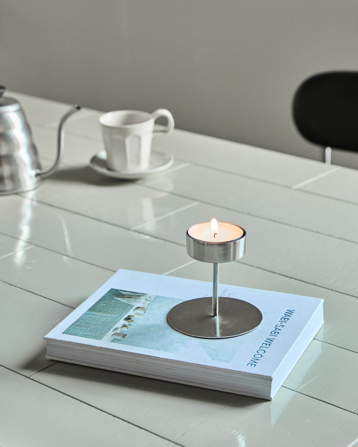 Teelichthalter, HDAnit, Silber-Finish in Silver finish präsentiert im Onlineshop von KAQTU Design AG. Kerzenständer ist von House Doctor
