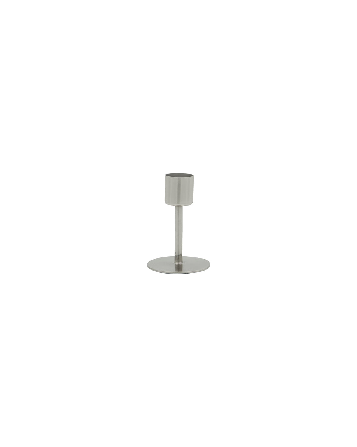 Kerzenständer, HDAnit, Silber-Finish in Silberfarben präsentiert im Onlineshop von KAQTU Design AG. Kerzenständer ist von House Doctor