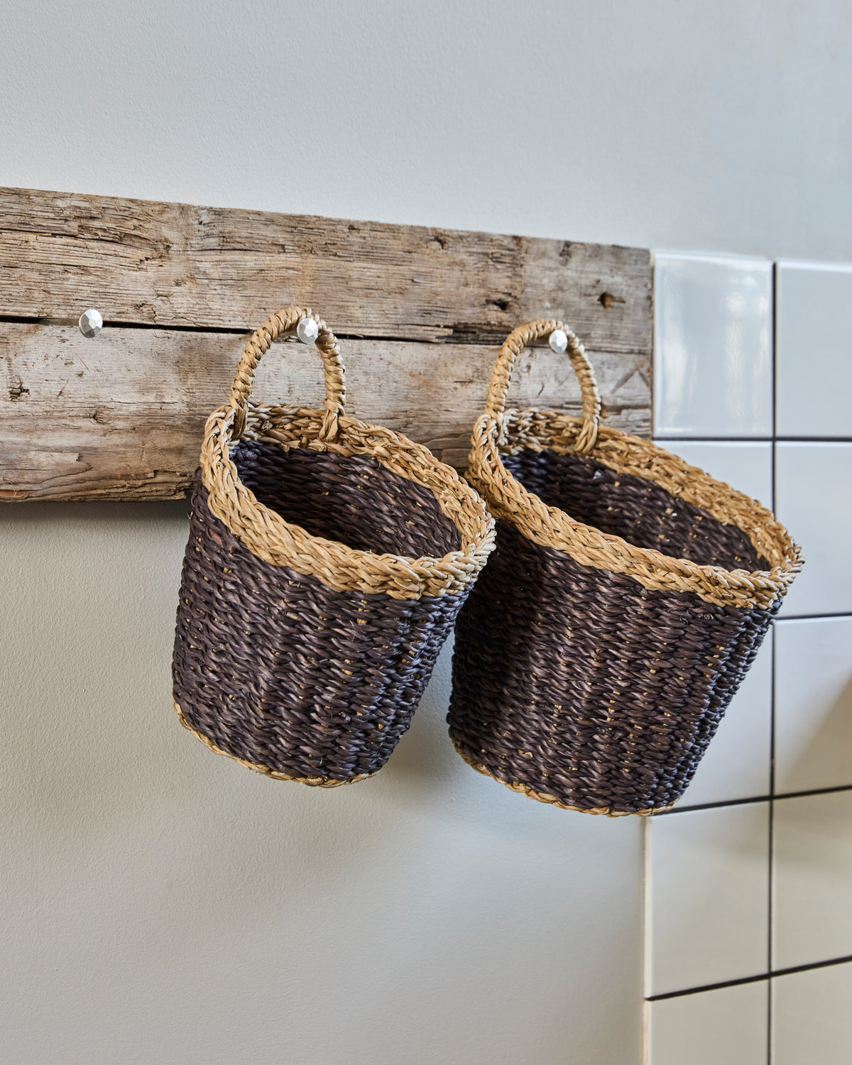 Korb, HDHere, Pflaume, Natur in Plum präsentiert im Onlineshop von KAQTU Design AG. Aufbewährungskörbe ist von House Doctor
