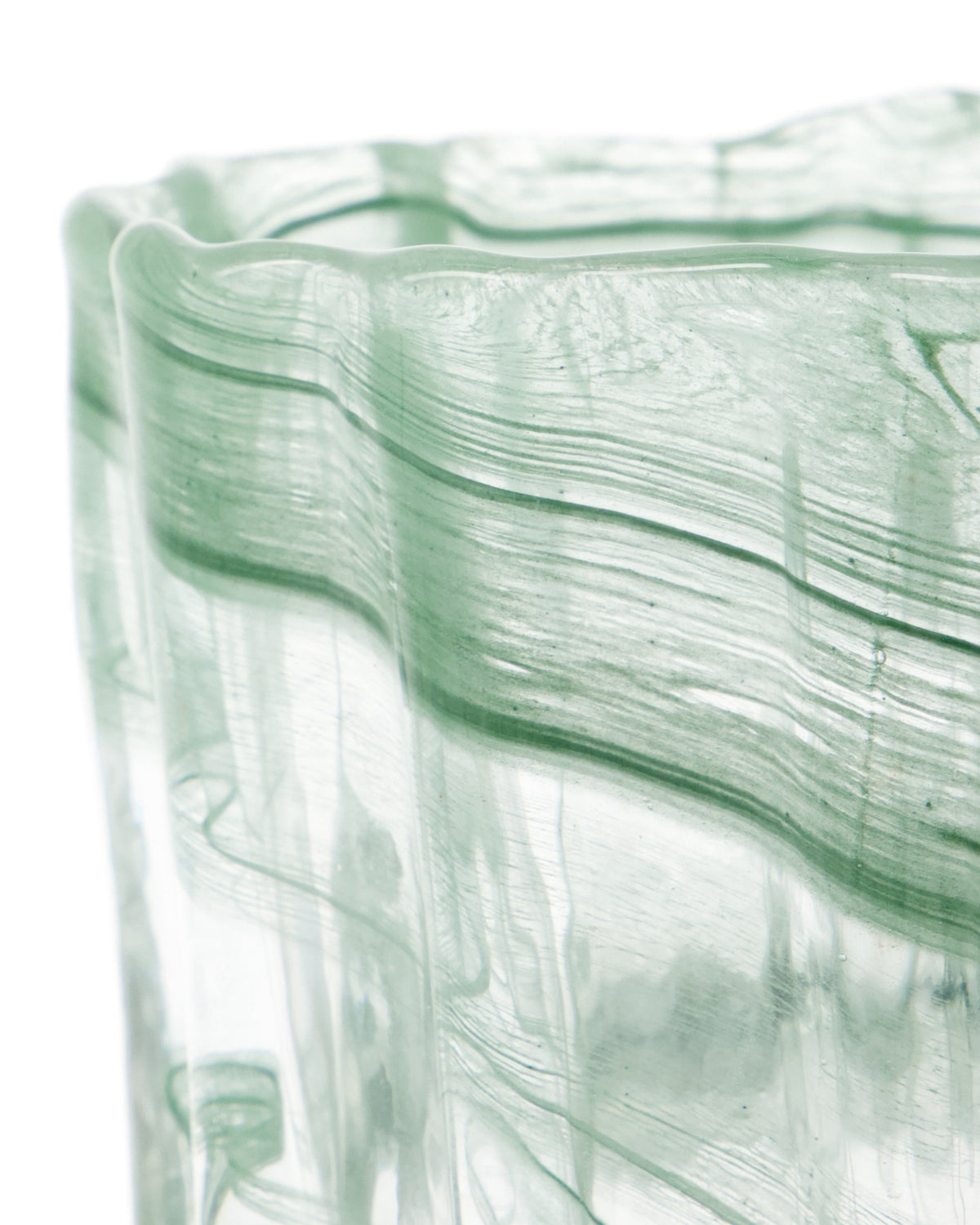 Teelichthalter, HDCurl, Grün in Green präsentiert im Onlineshop von KAQTU Design AG. Kerzenständer ist von House Doctor