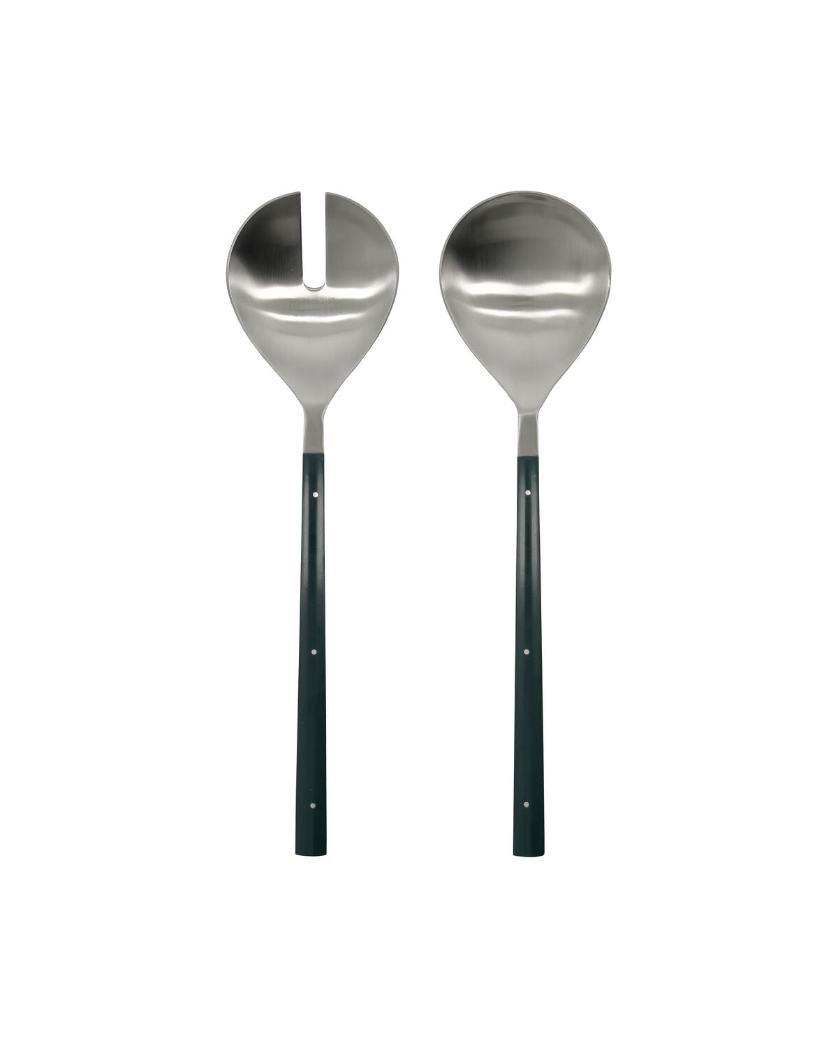 Salat-Set, HDLata, Dunkelgrün in Dark green präsentiert im Onlineshop von KAQTU Design AG. Salatzubehör ist von House Doctor