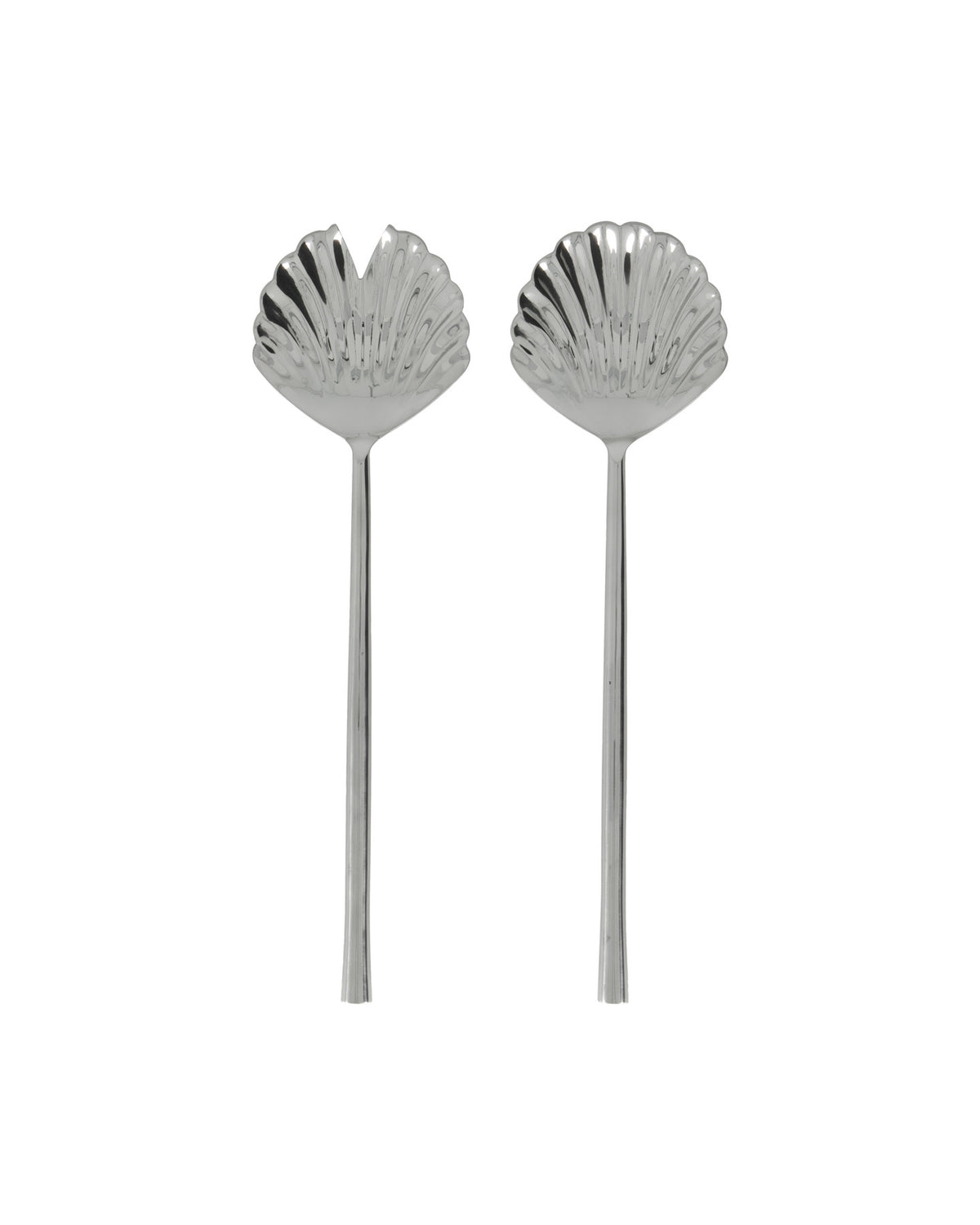 Salat-Set, HDFan, Edelstahl in Stainless steel präsentiert im Onlineshop von KAQTU Design AG. Salatzubehör ist von House Doctor