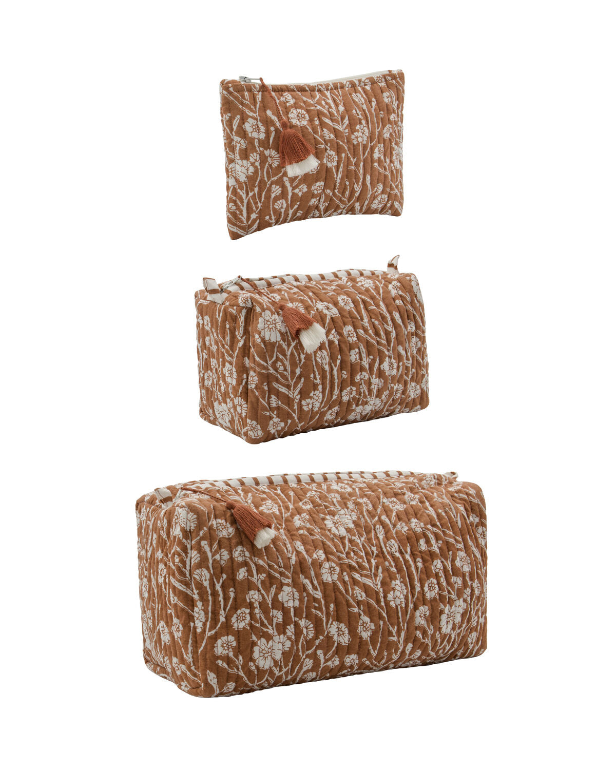 Kulturtasche, HDCare, Terrakotta in Terracotta präsentiert im Onlineshop von KAQTU Design AG. Badzubehör ist von House Doctor