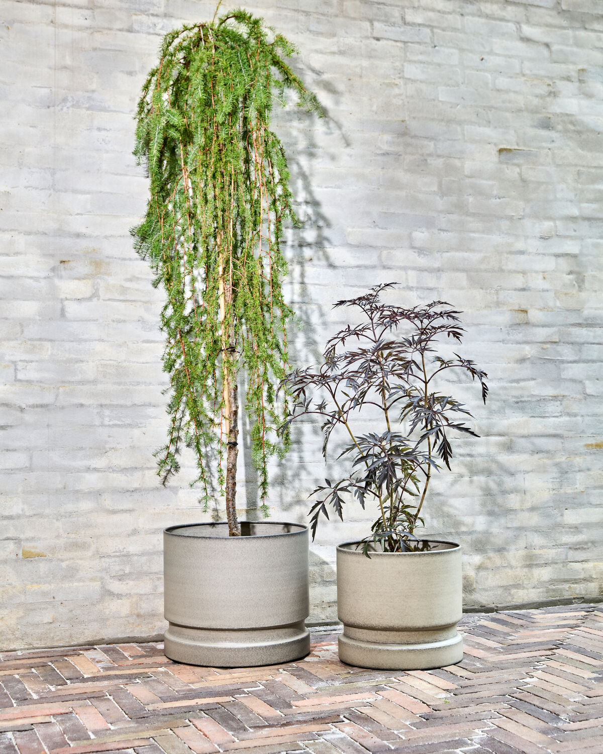 Blumentopf, HDPepple, Sand in Sand präsentiert im Onlineshop von KAQTU Design AG. Pflanzentopf Outdoor ist von House Doctor