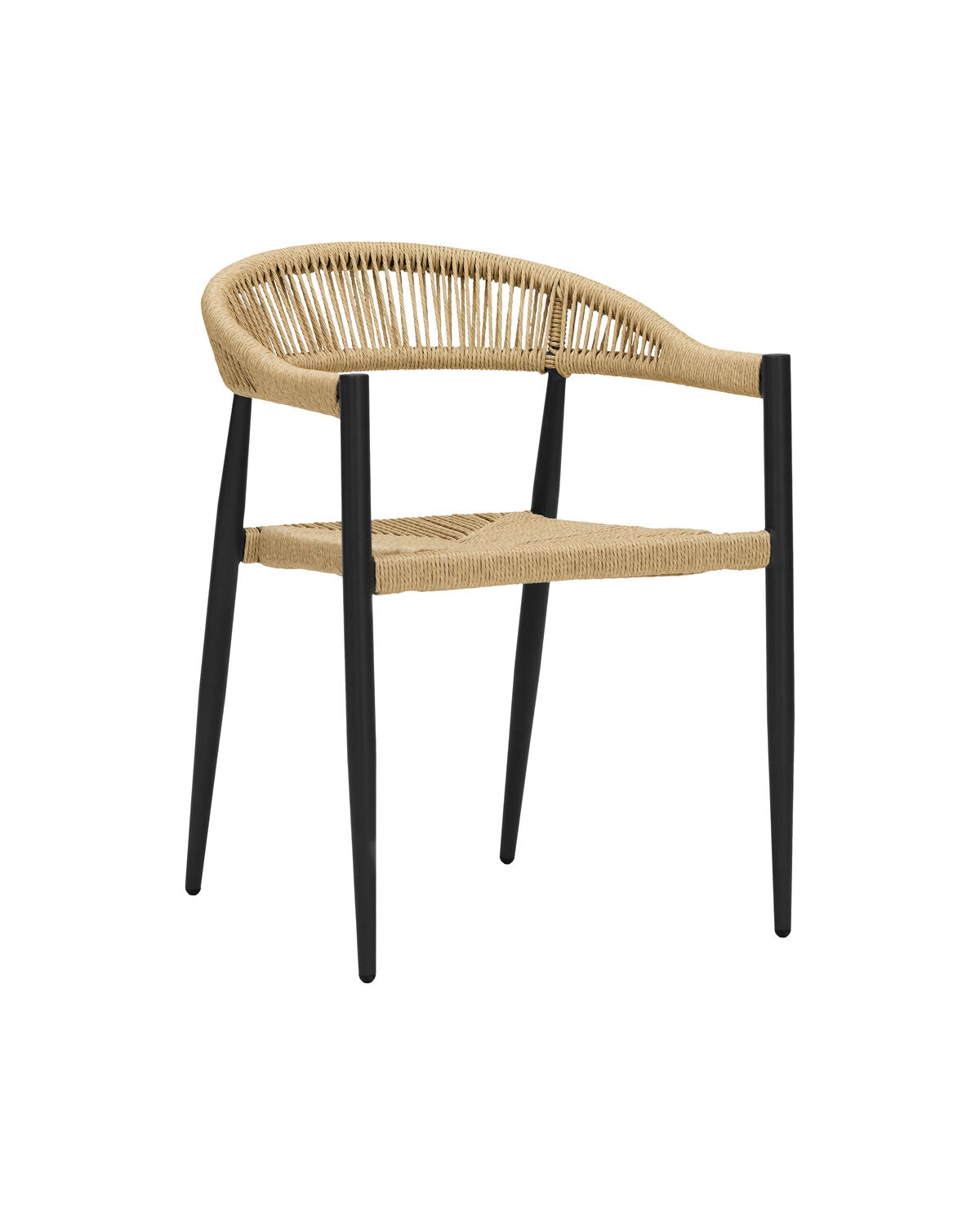 Stuhl, HDCoon, Natur, Schwarz in Nature präsentiert im Onlineshop von KAQTU Design AG. Gartenstuhl ist von House Doctor