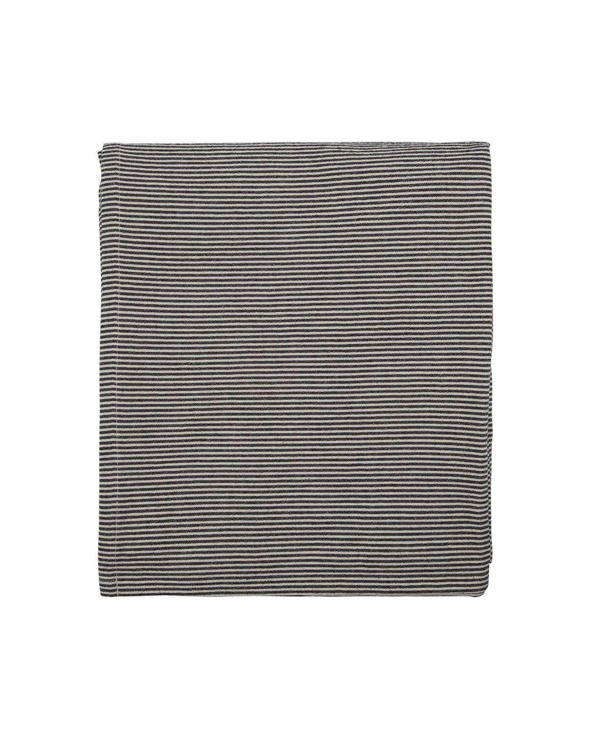 Tischdecke, HDBlock, Sand, Schwarz in Sand präsentiert im Onlineshop von KAQTU Design AG. Tischdecke ist von House Doctor
