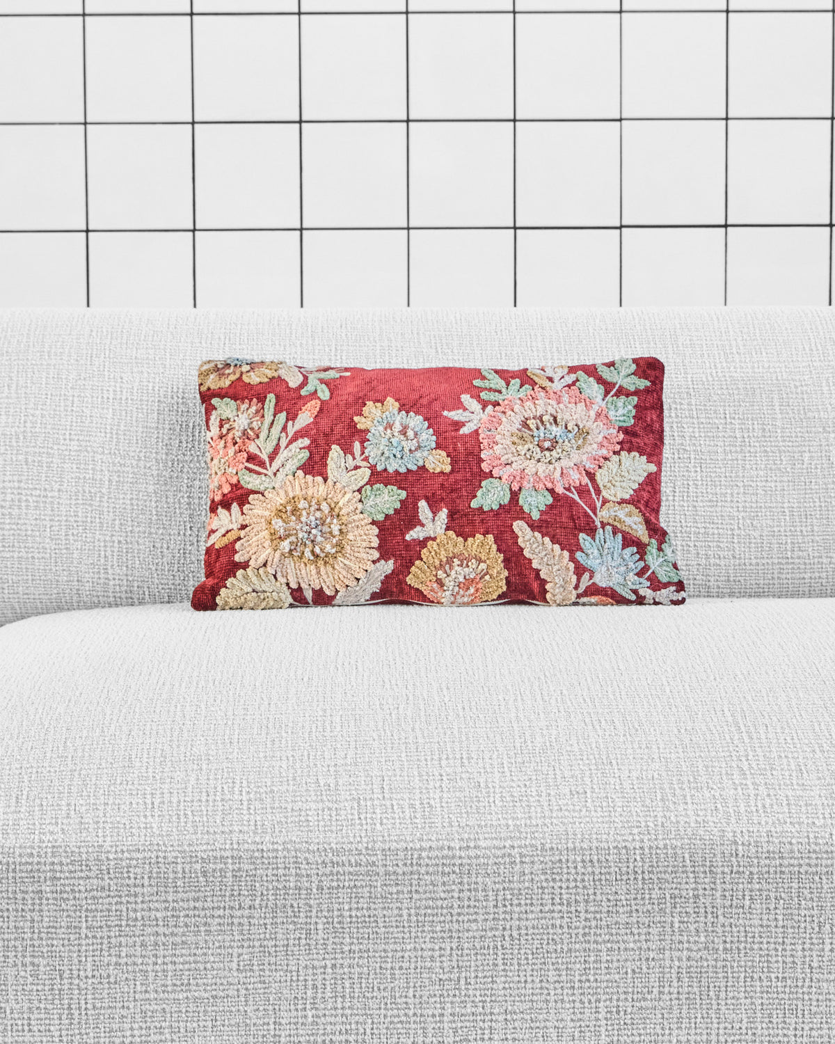 Kissenbezug, HDNica, Rot, Rose in Red präsentiert im Onlineshop von KAQTU Design AG. Kissenbezug ist von House Doctor