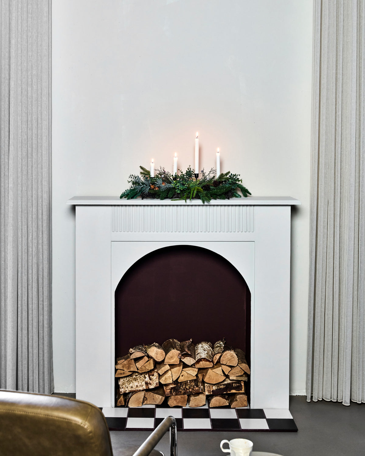 Grüner Kerzenständer HDDecor mit künstlichem Blattwerk und Kerzenhalter aus Eisen;Grüner Kerzenständer HDDecor mit künstlichem Blattwerk und Kerzenhalter aus Eisen;Grüner Kerzenständer HDDecor mit künstlichem Blattwerk und Kerzenhalter aus Eisen